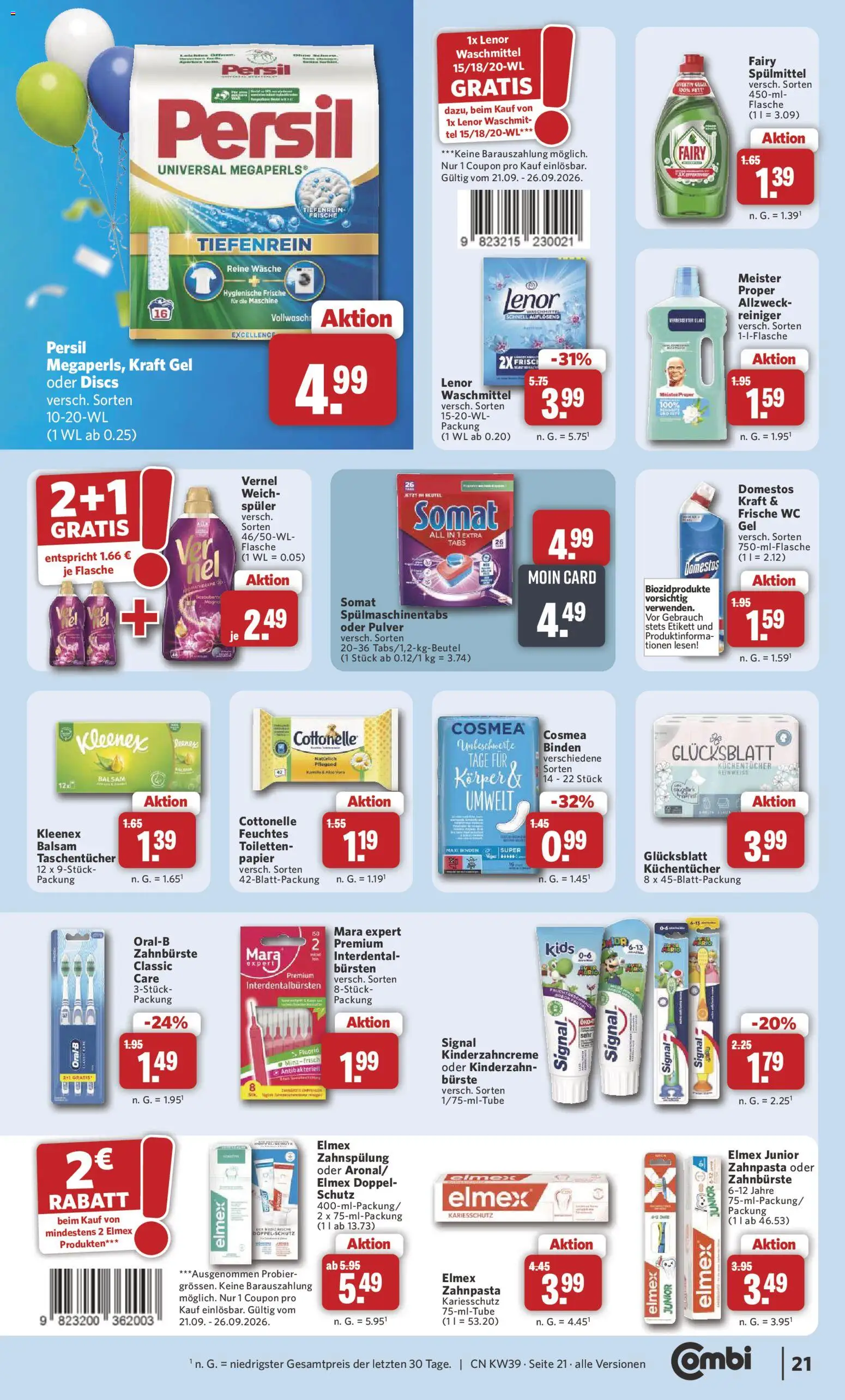 Combi Prospekt Prospekt in Deutschland