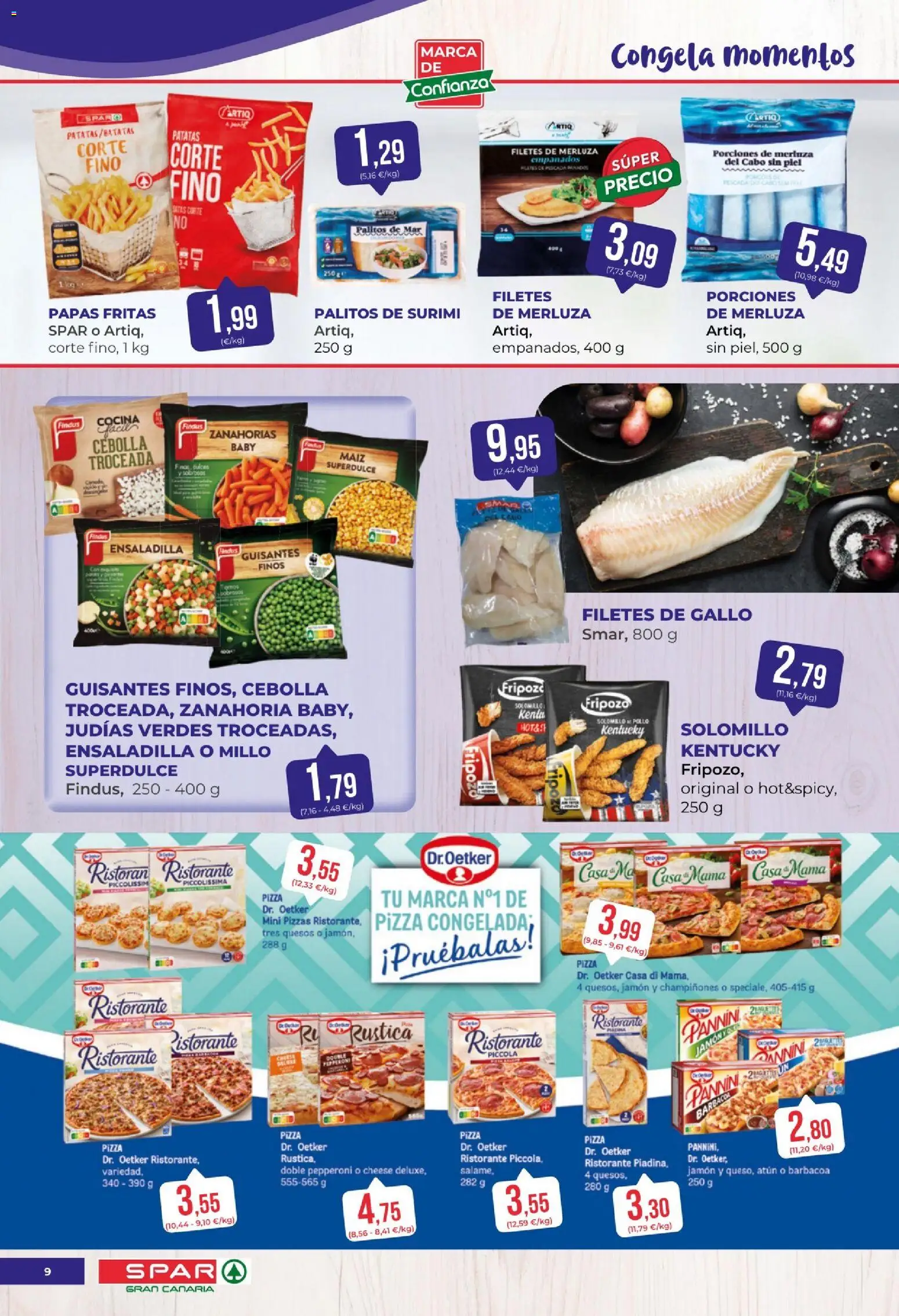Spar folleto Folleto in España