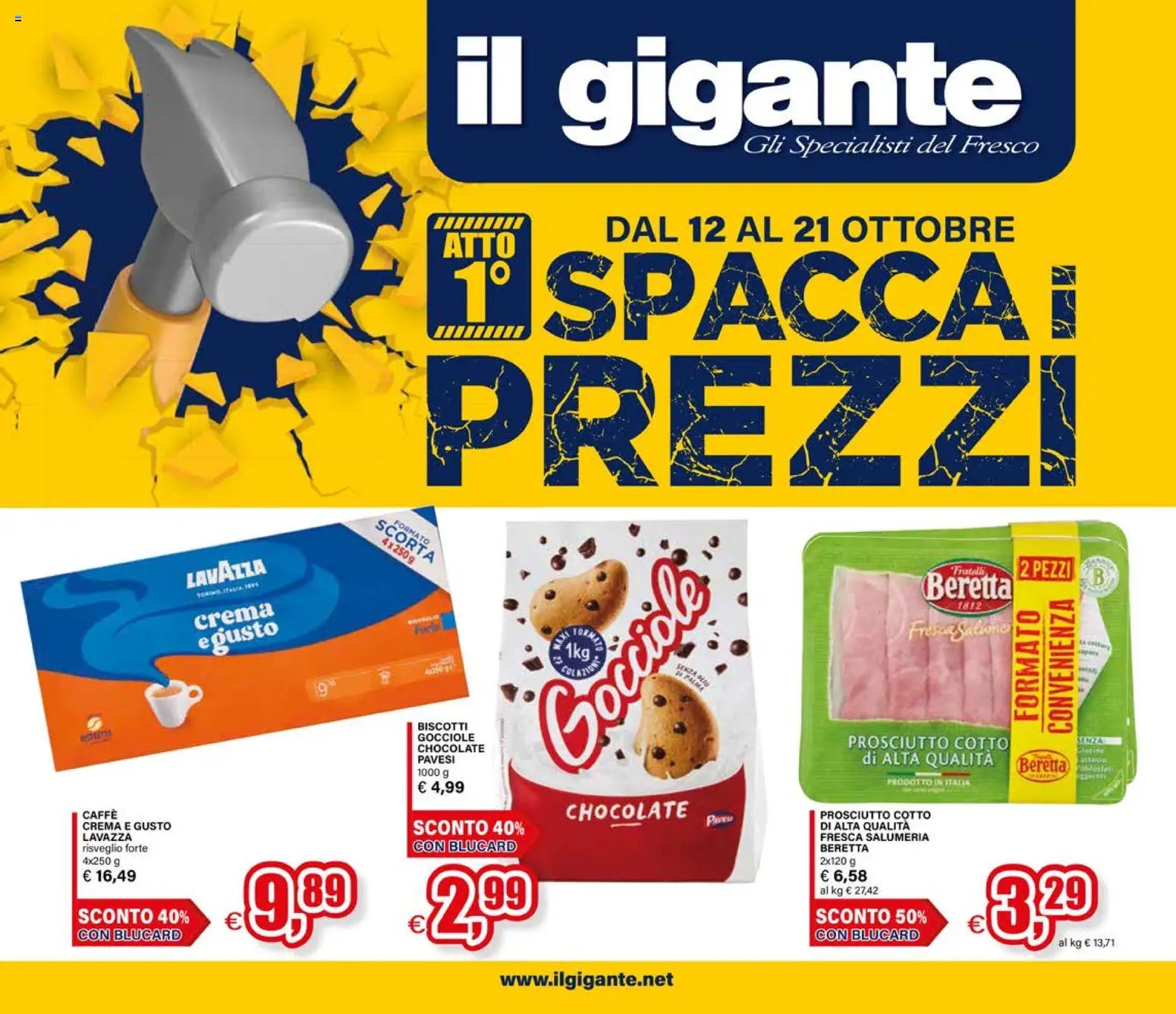 Il Gigante volantino Volantino in Italy