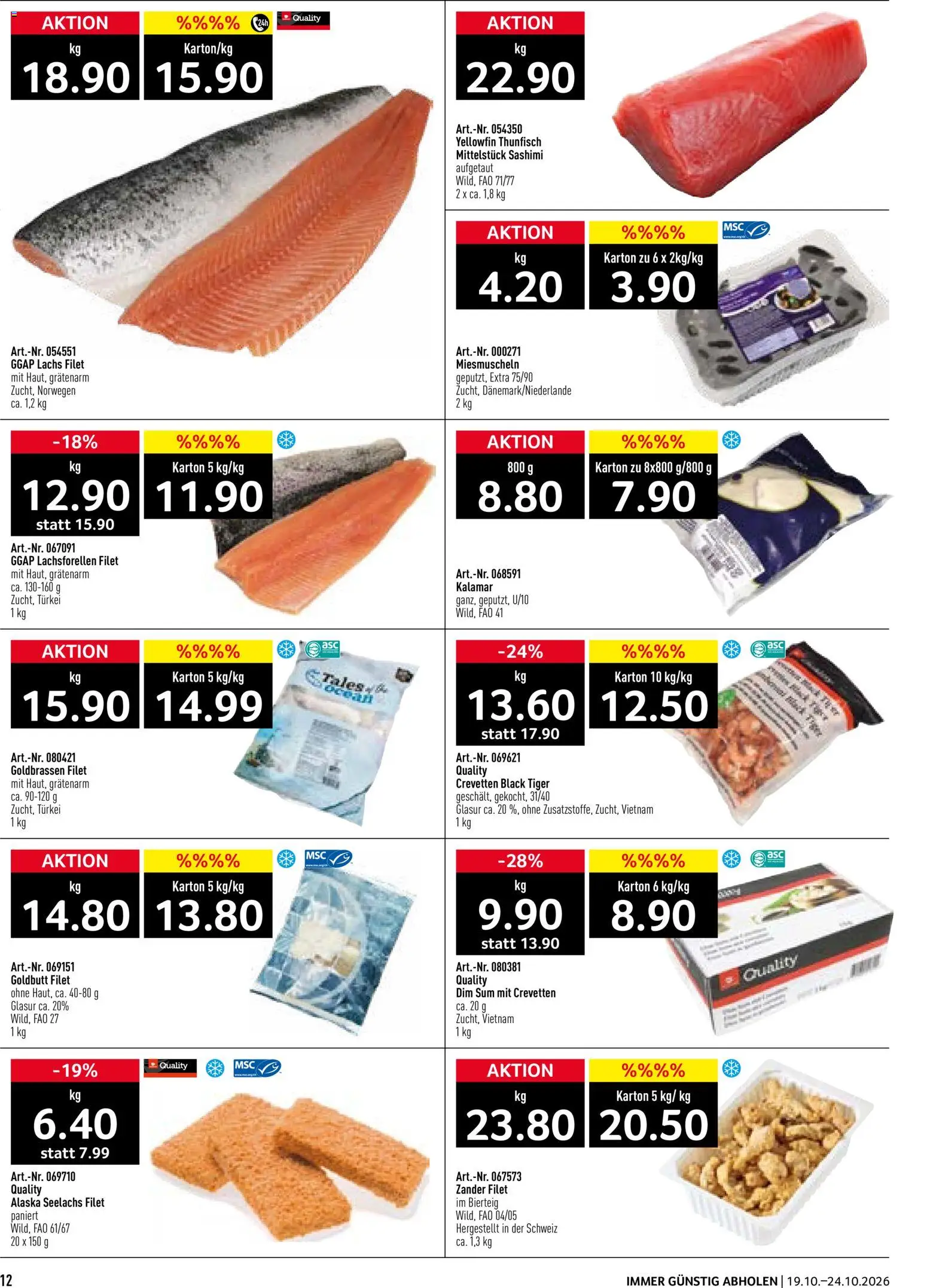 Prodega aktionen Prospekt in Schweiz