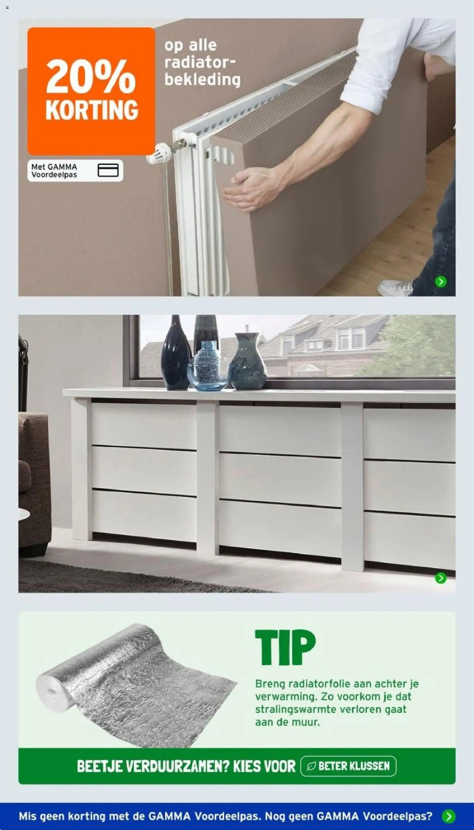GAMMA folder Folder in Nederland
