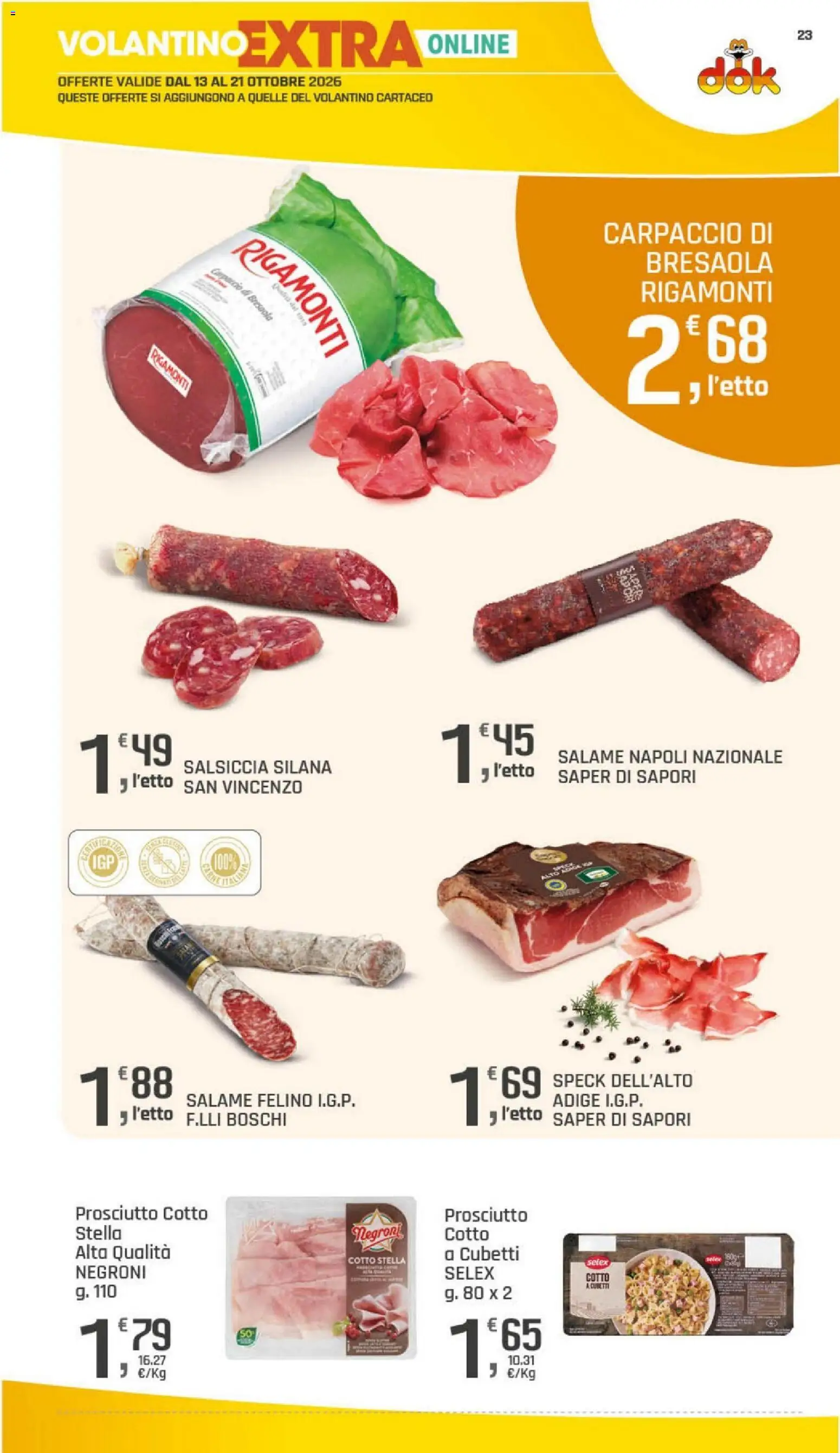 DOK volantino Procida e Pozzuoli Volantino in Italy