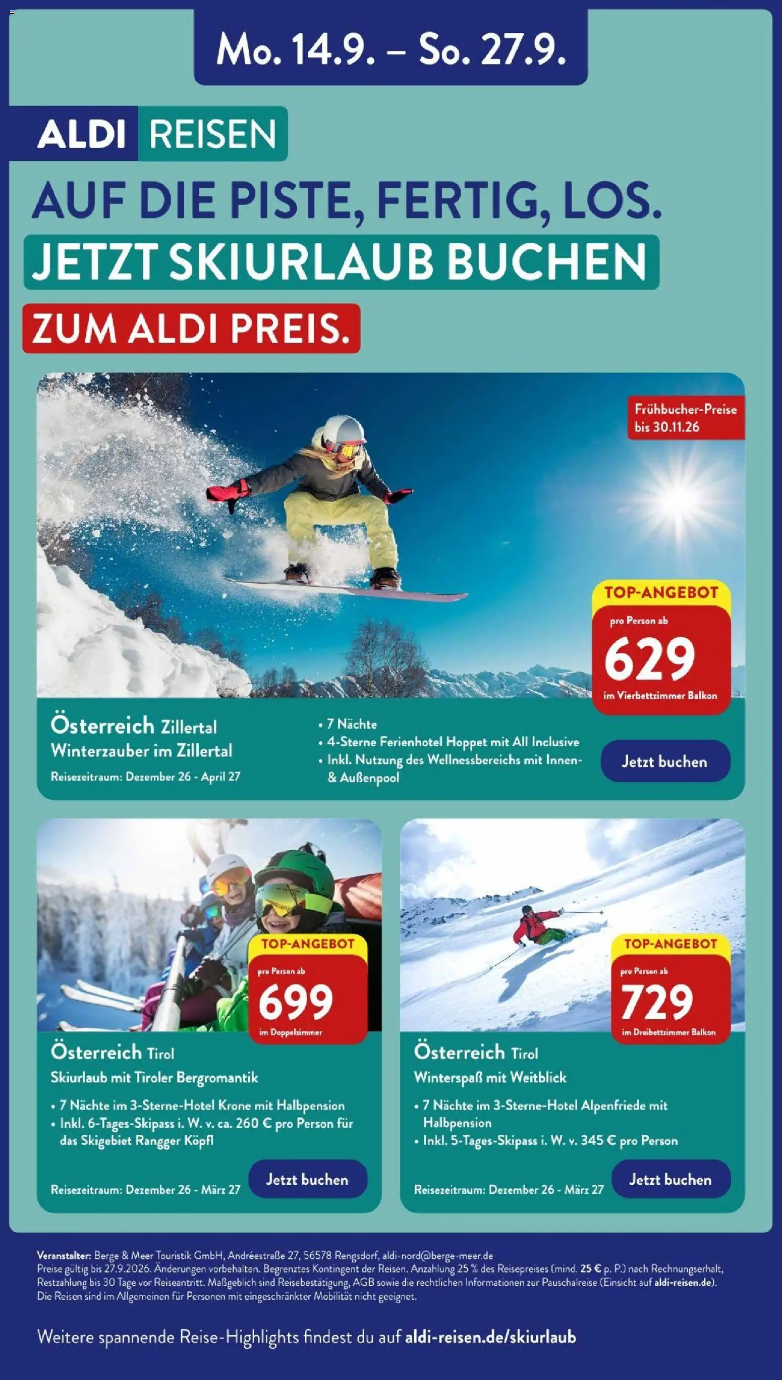 Aldi Prospekt Prospekt in Deutschland