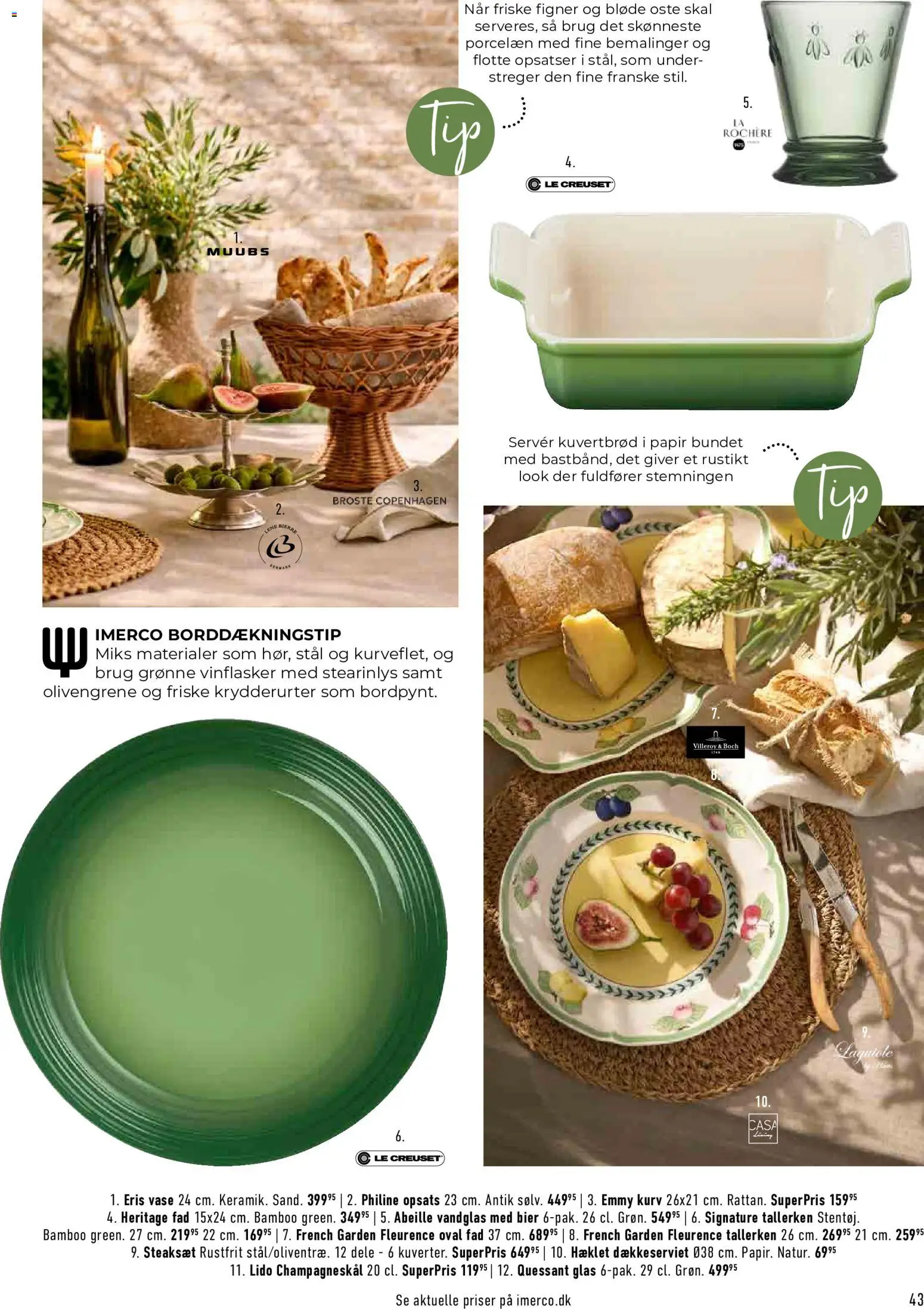 🛍️ Imerco - Appetit Forår fra 14/05/2026 » Se eksklusive tilbud og spar penge i dag! 💰 | Danmark
