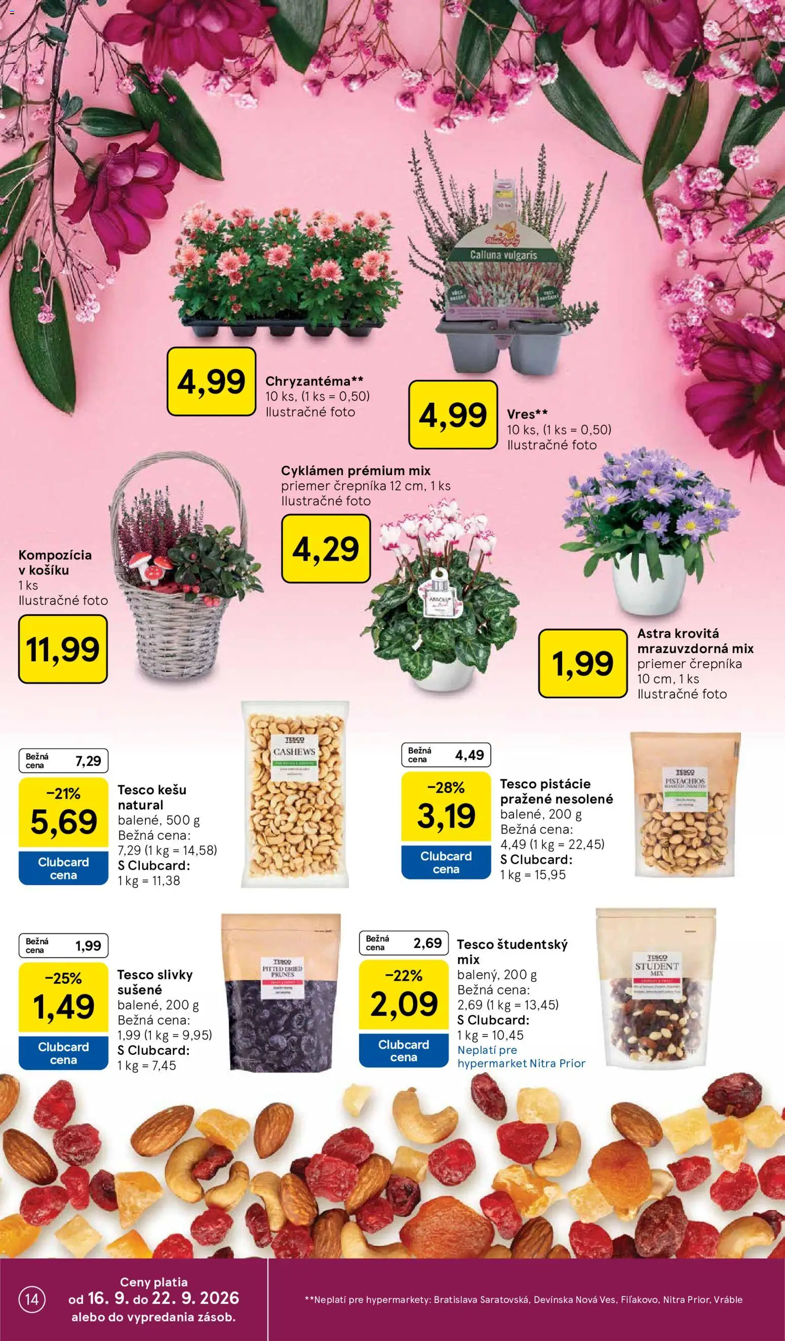 Tesco Hypermarket - leták Leták in Slovensko