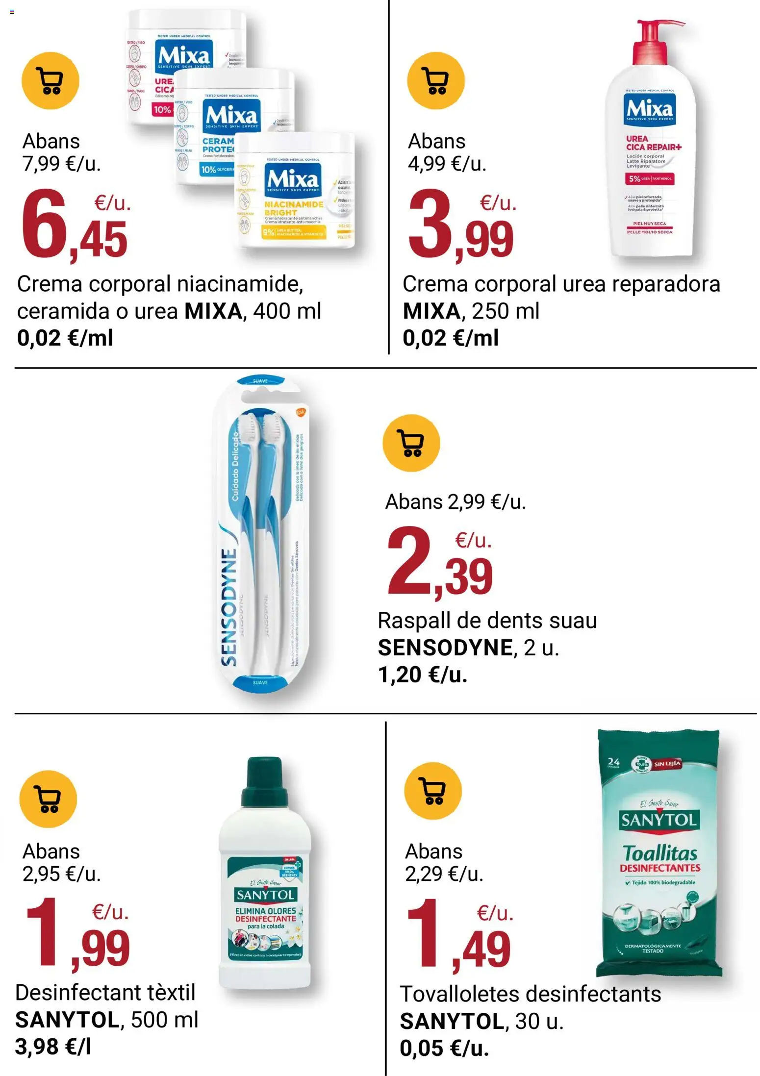 Bonpreu folleto Folleto in España
