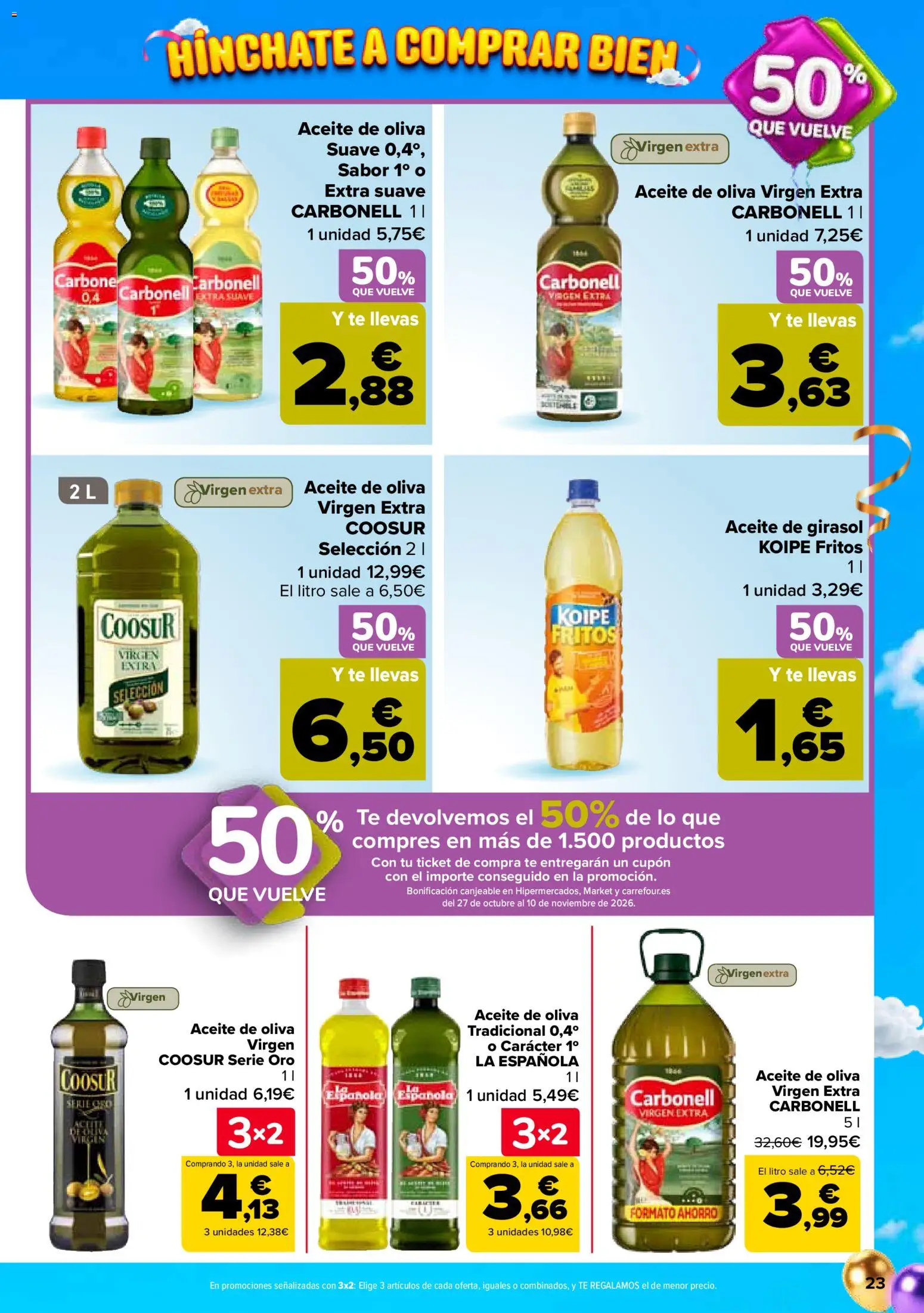 Carrefour folleto Folleto in España