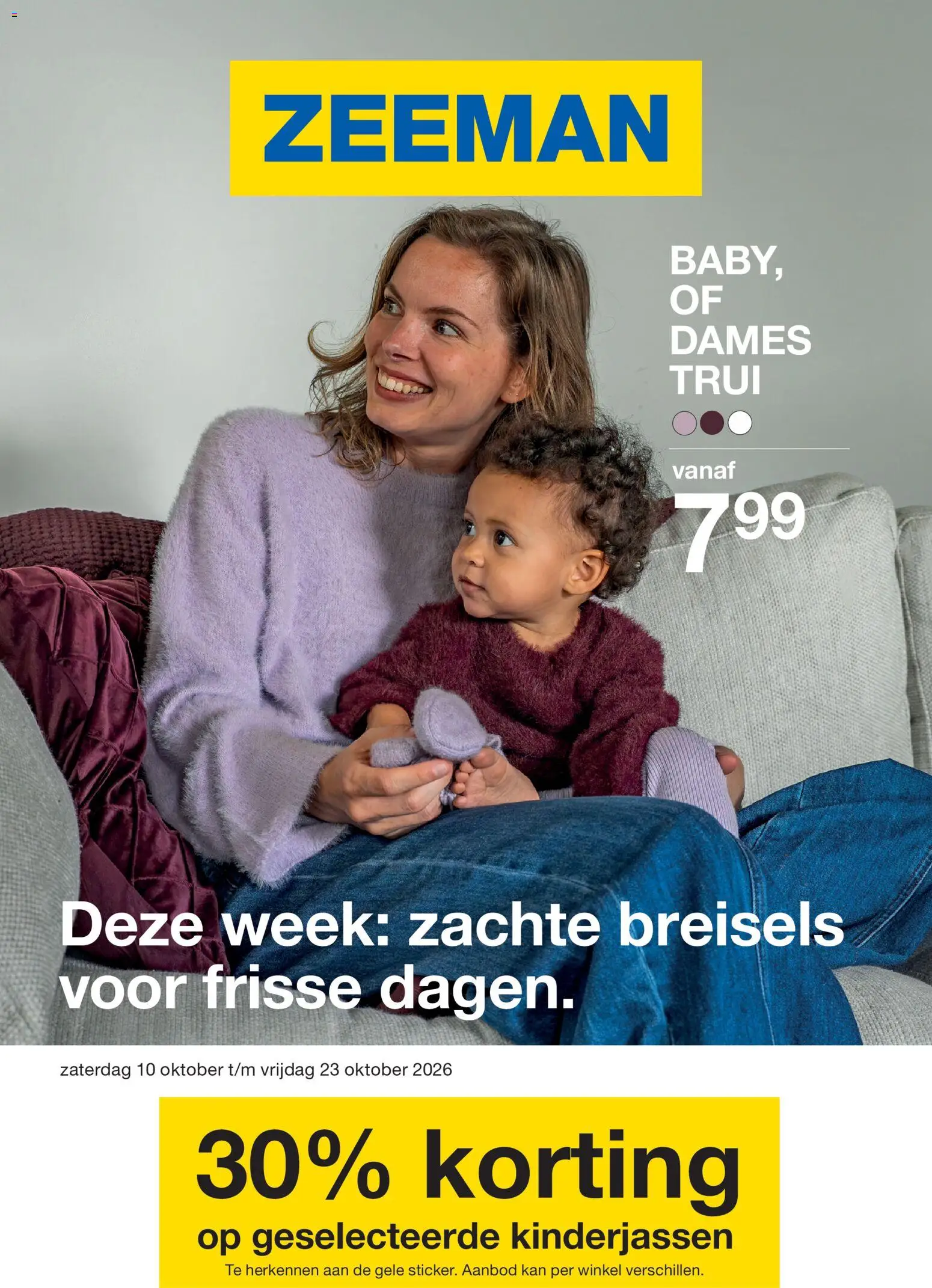 Zeeman folder Folder in Nederland