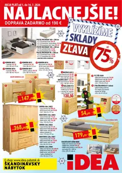 IDEA nábytok IDEA nábytok leták