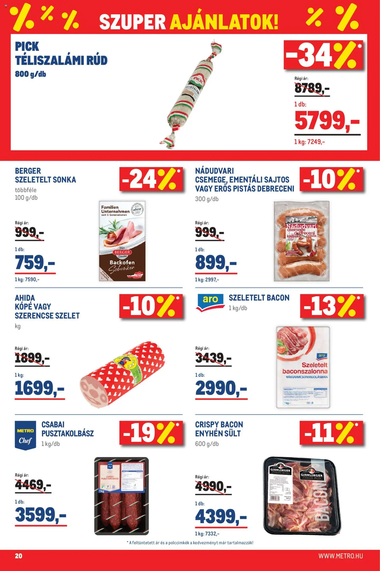 Metro Akciós Újság 2026.07.01.-tól/töl - fantasztikus ajánlatokat! 🛍️ | Magyarország