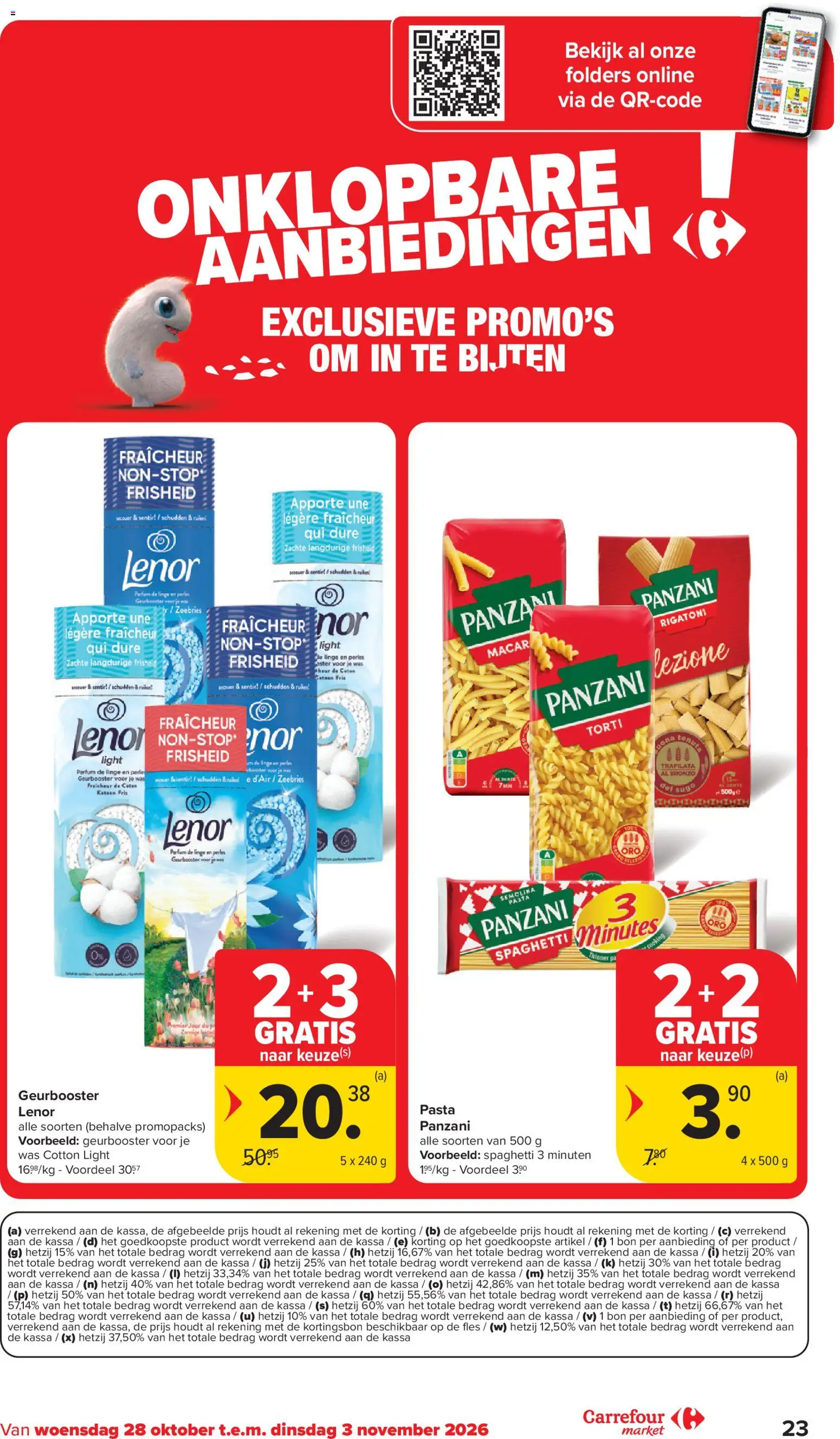 Carrefour market folder Folder in België