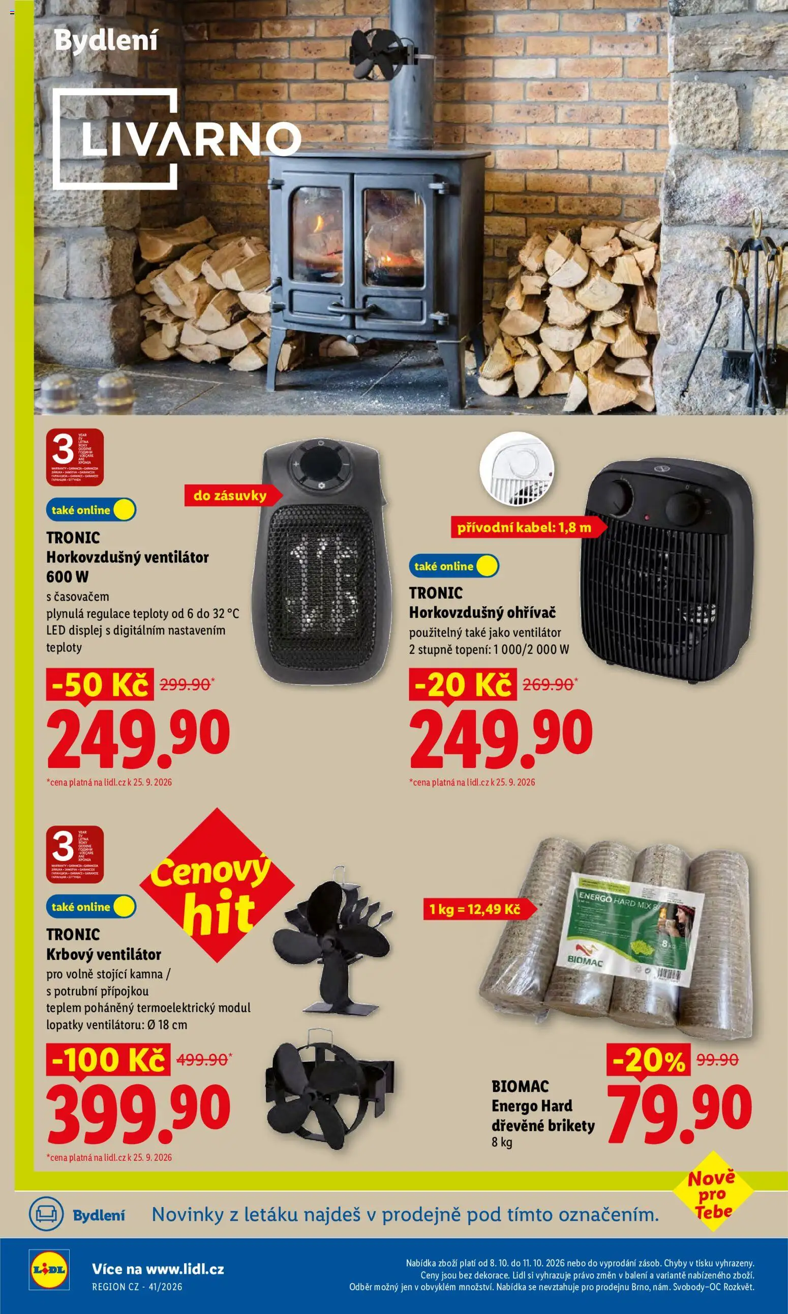 Lidl leták Leták in Česko