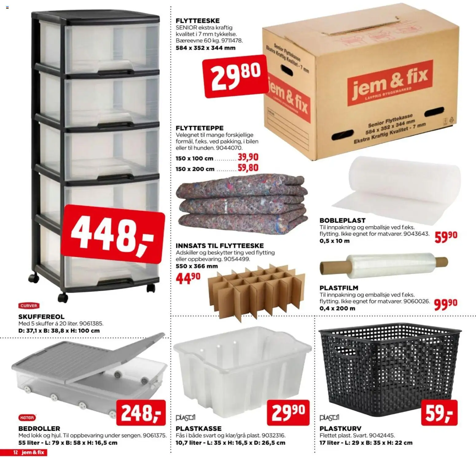 Jem & Fix kundeavis Kundeavis in Norge