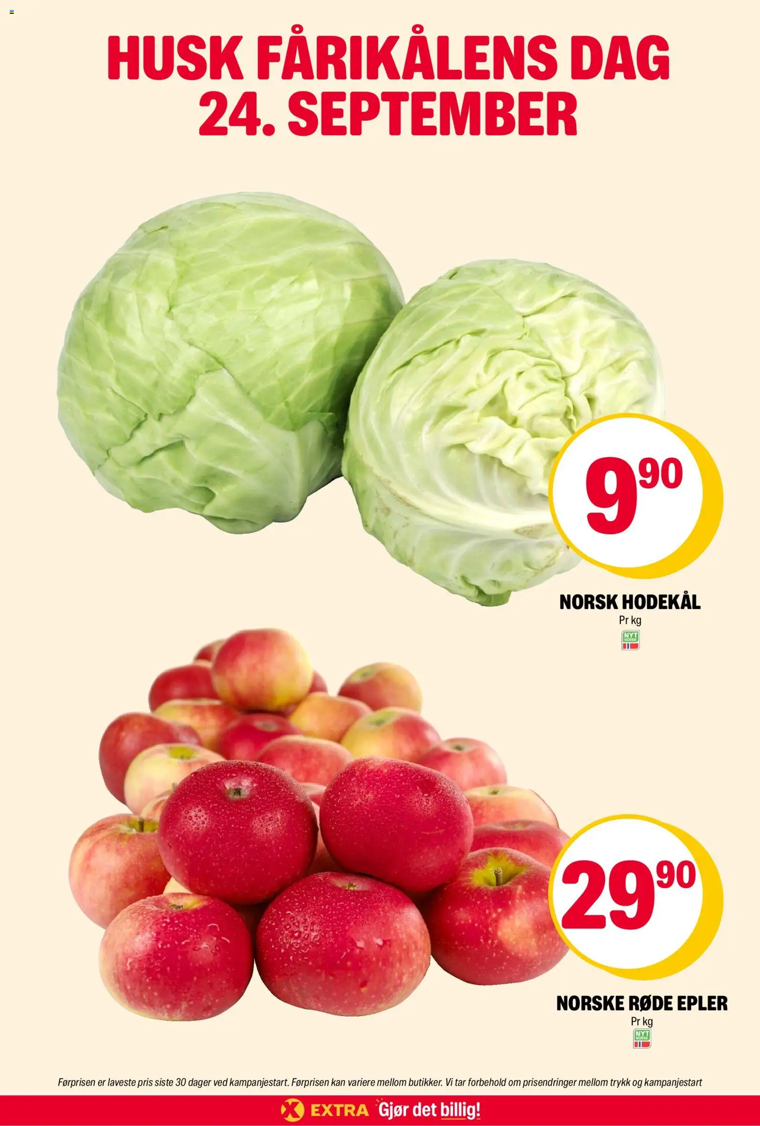 Coop Extra kundeavis Kundeavis in Norge