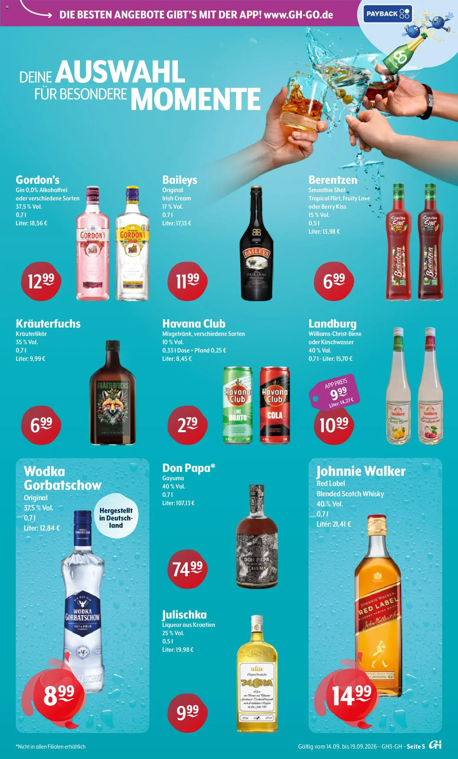 Trink und Spare Prospekt Prospekt in Deutschland