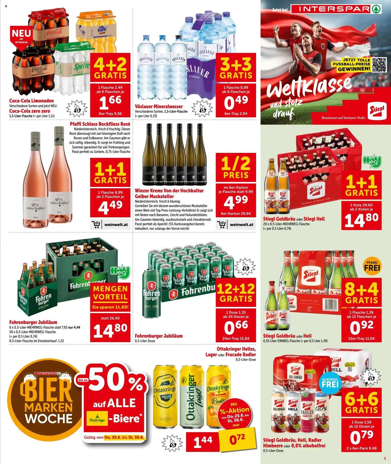 Die besten Angebote | Interspar - Flugblatt ab 25.06.2026 | - Jetzt stöbern! | Österreich