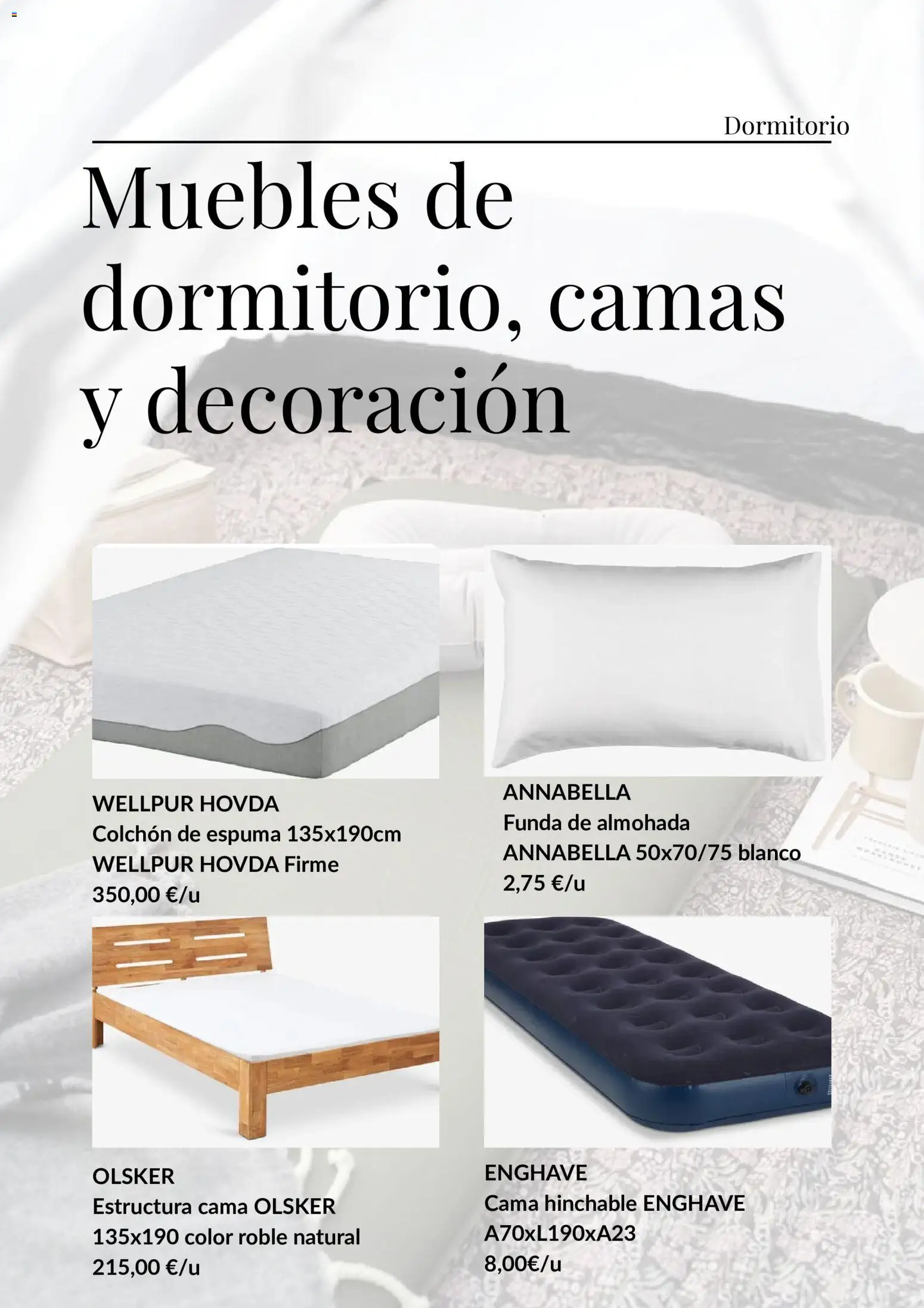 JYSK catálogo Folleto in España