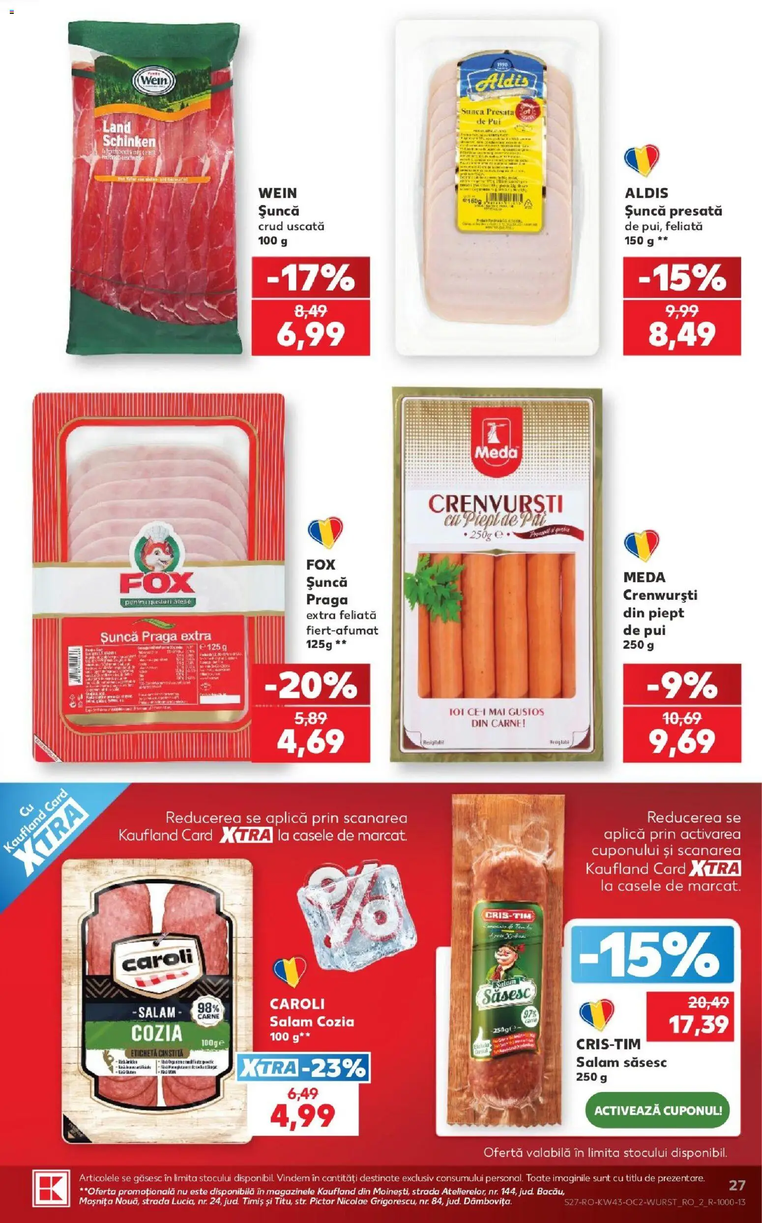Kaufland RO akciós újság Akciós újság in Magyarország