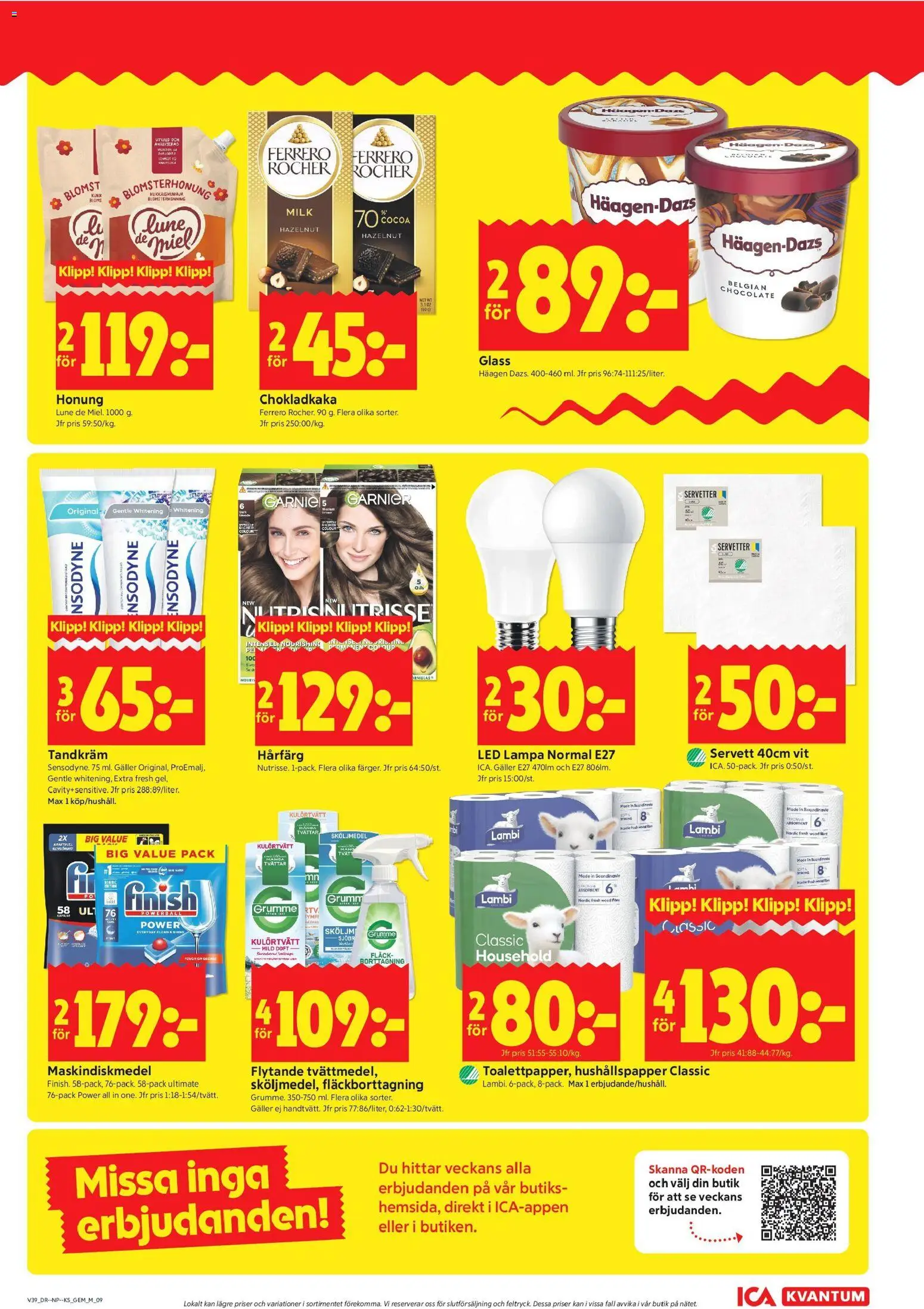 ICA Kvantum erbjudanden Reklamblad in Sverige