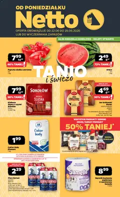 Netto Netto gazetka od poniedziałku spożywcza