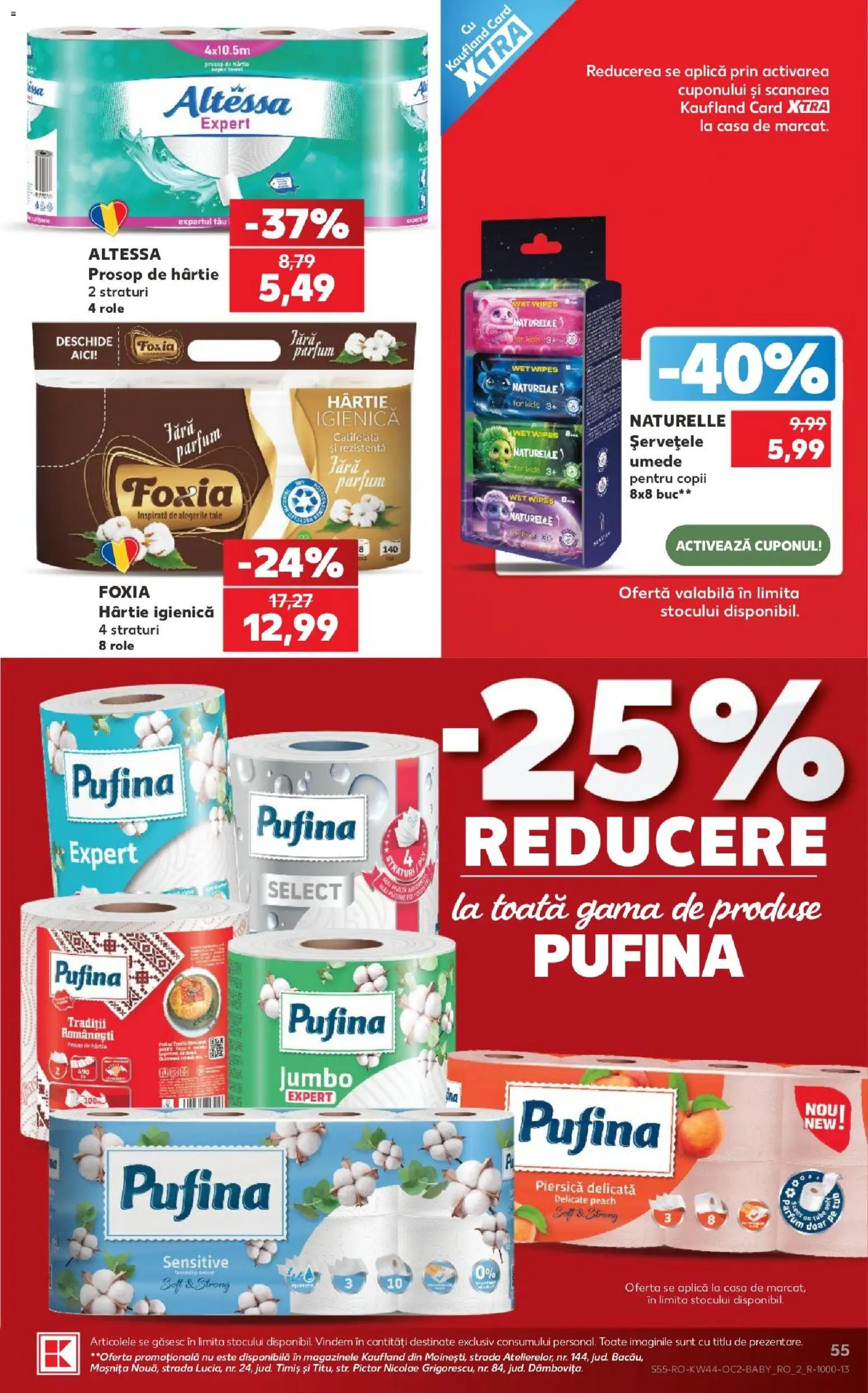 Kaufland RO akciós újság Akciós újság in Magyarország