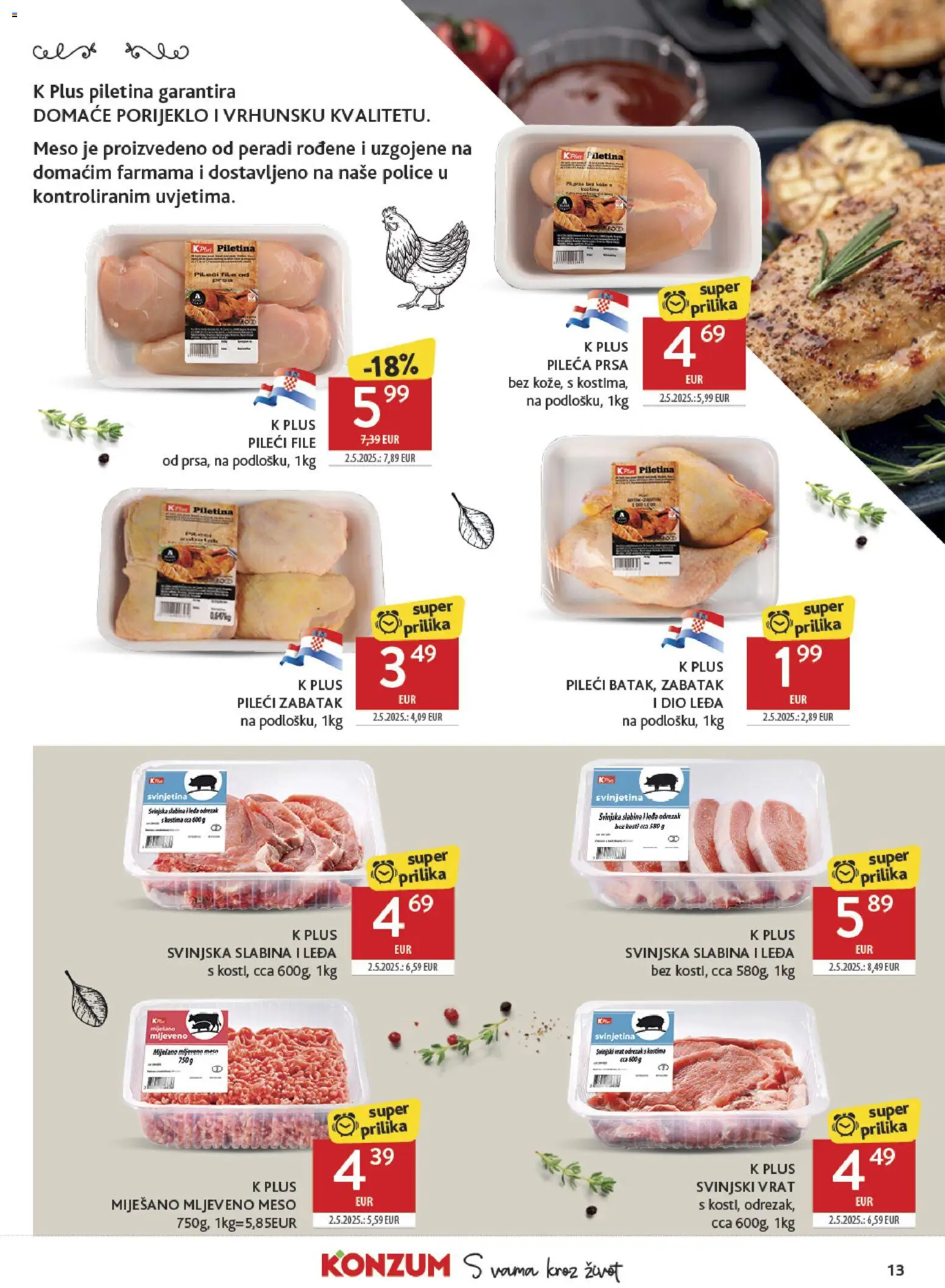 Konzum HR akciós újság Akciós újság in Magyarország