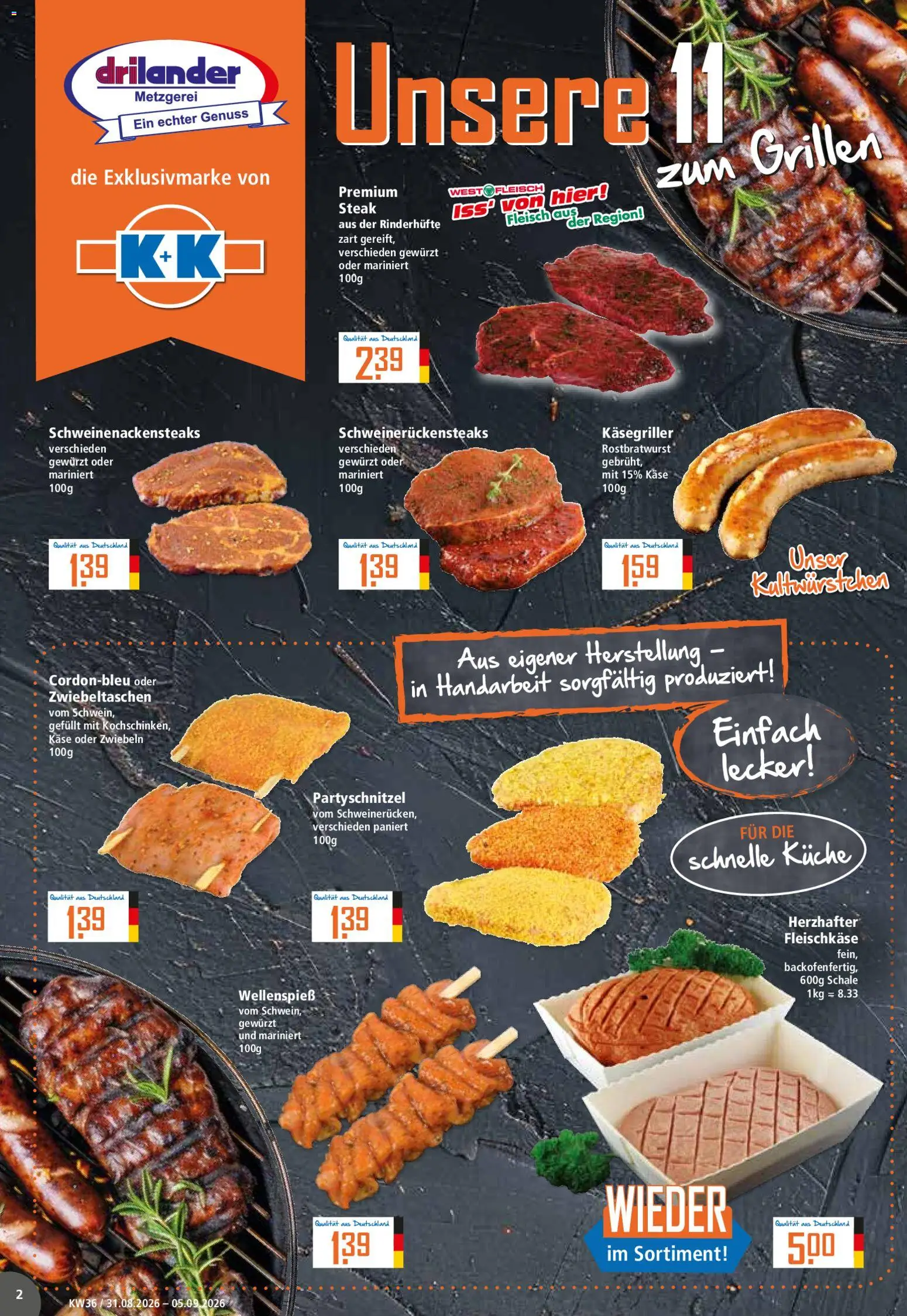 Klaas & Kock Prospekt Prospekt in Deutschland