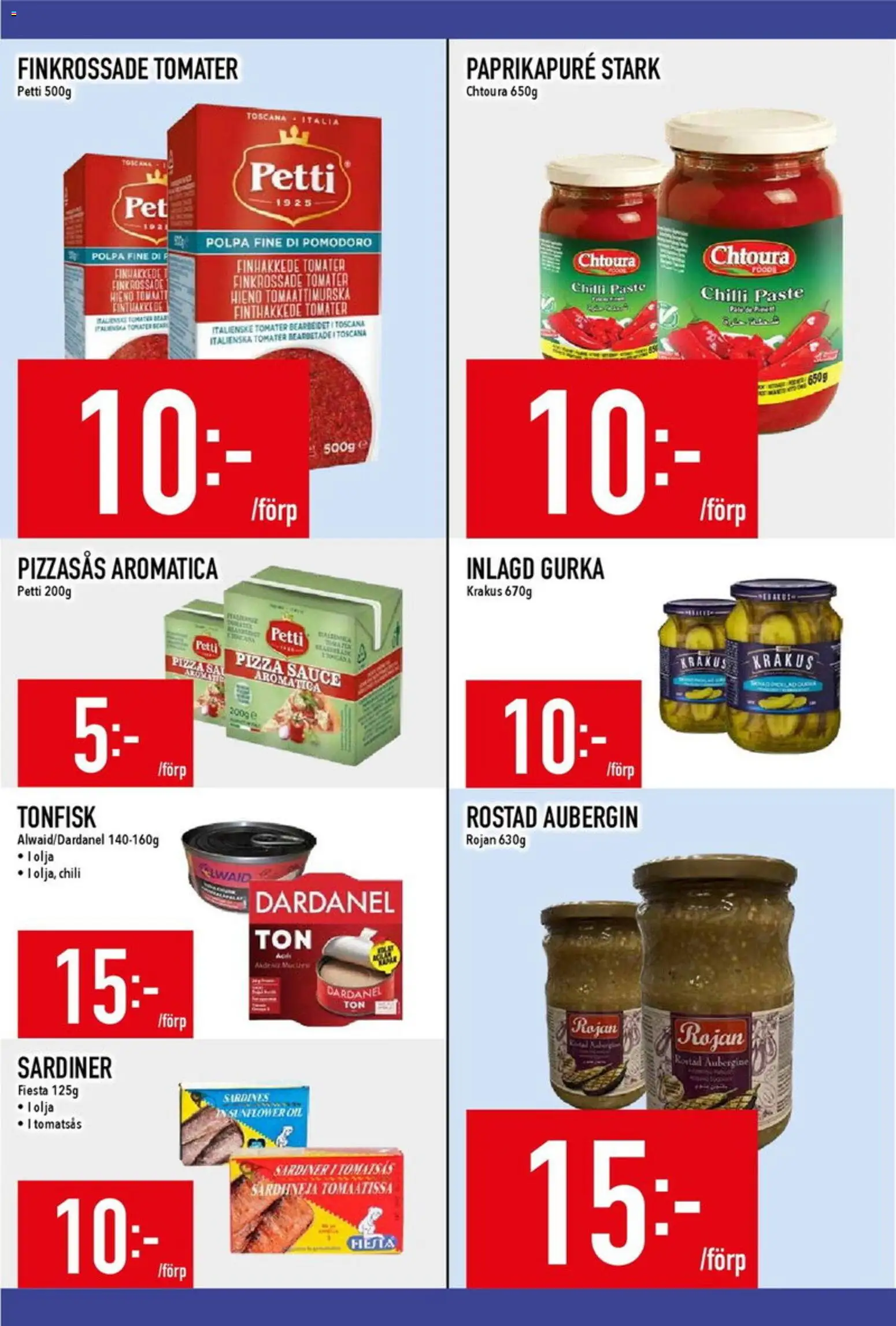 Matdax erbjudanden Reklamblad in Sverige