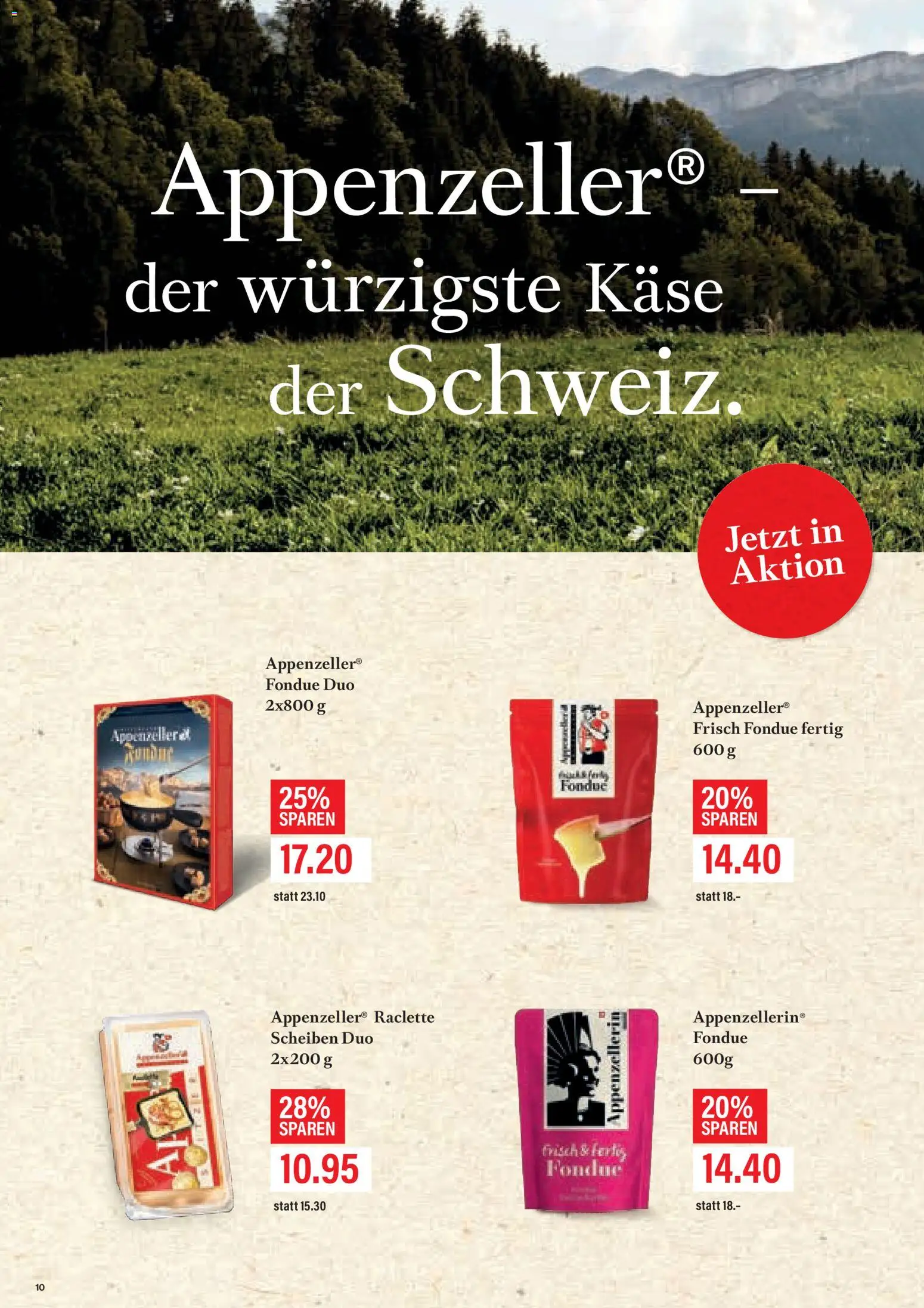 SPAR aktionen Prospekt in Schweiz