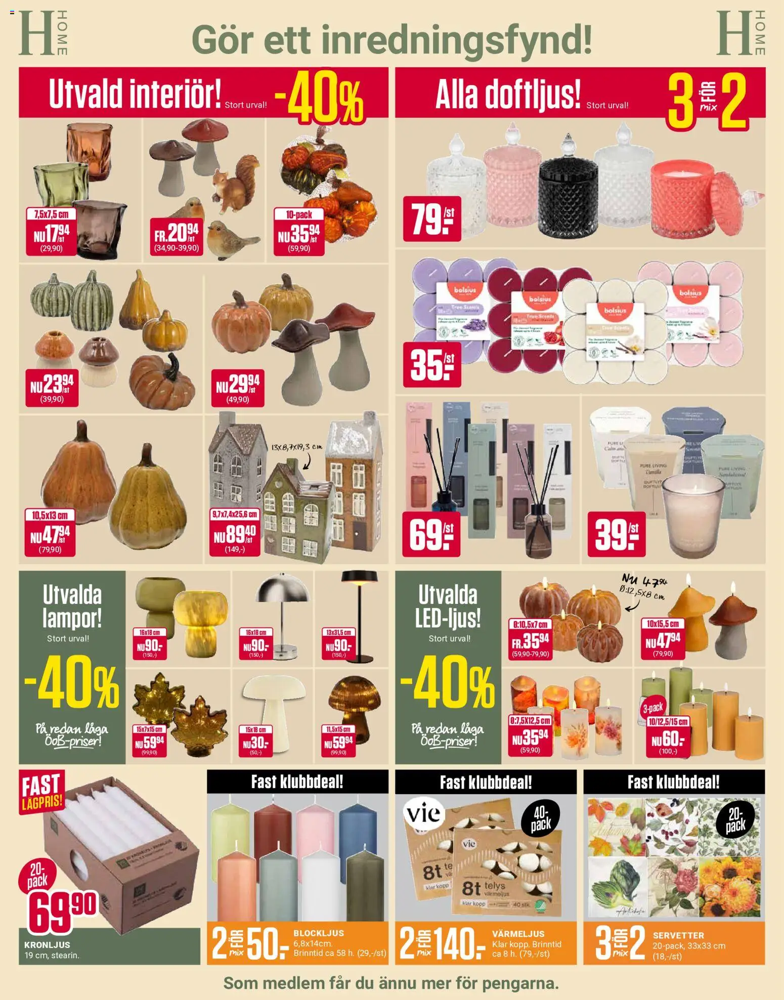 ÖoB erbjudanden Reklamblad in Sverige