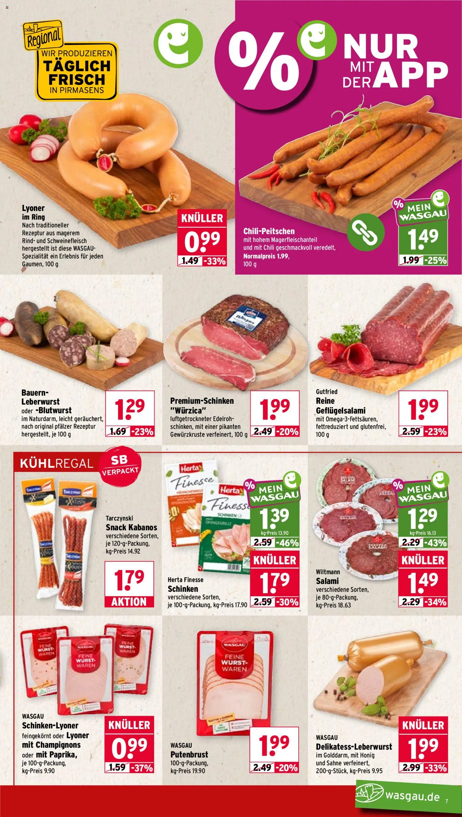 Wasgau Prospekt Prospekt in Deutschland