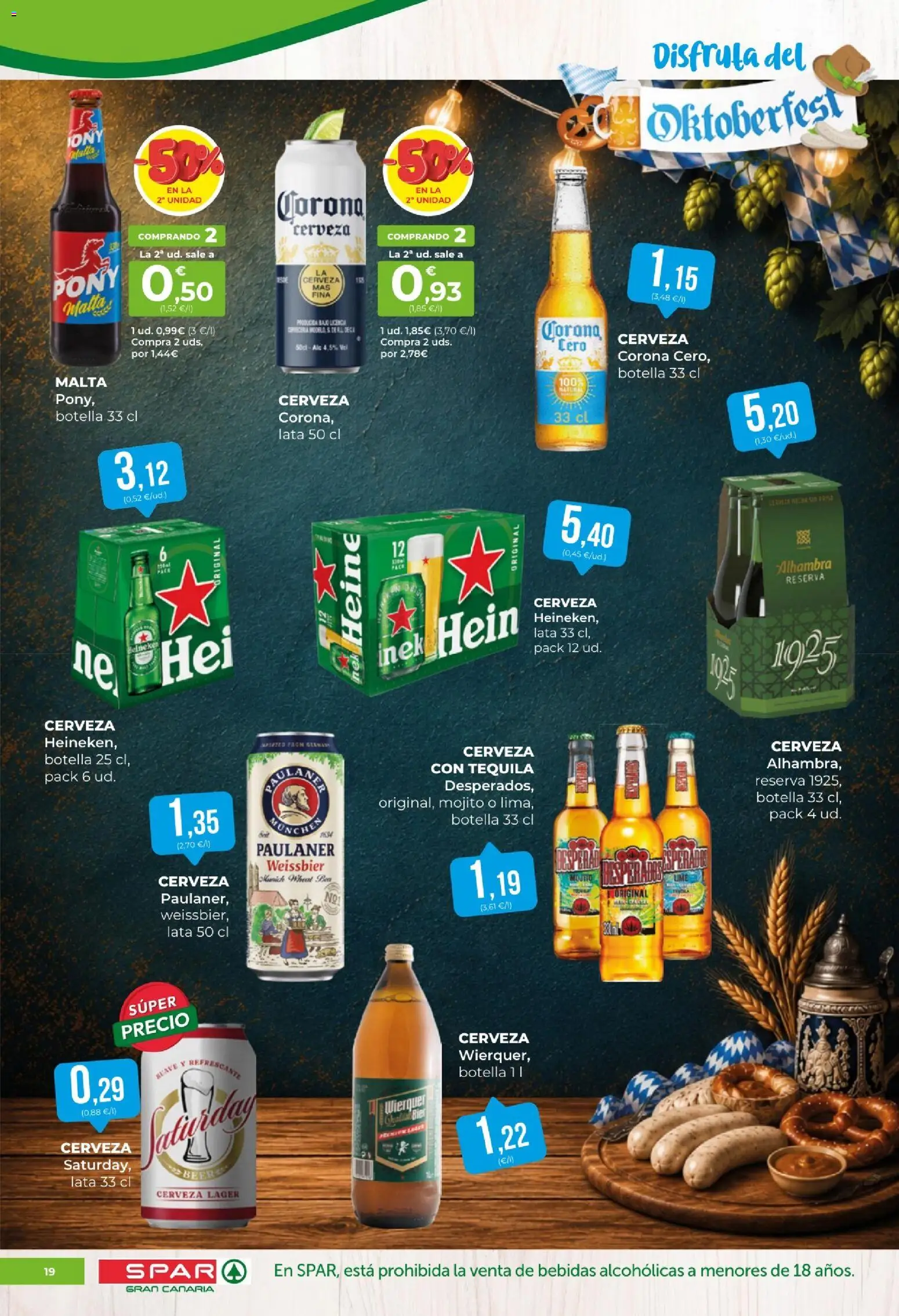 Spar folleto Folleto in España