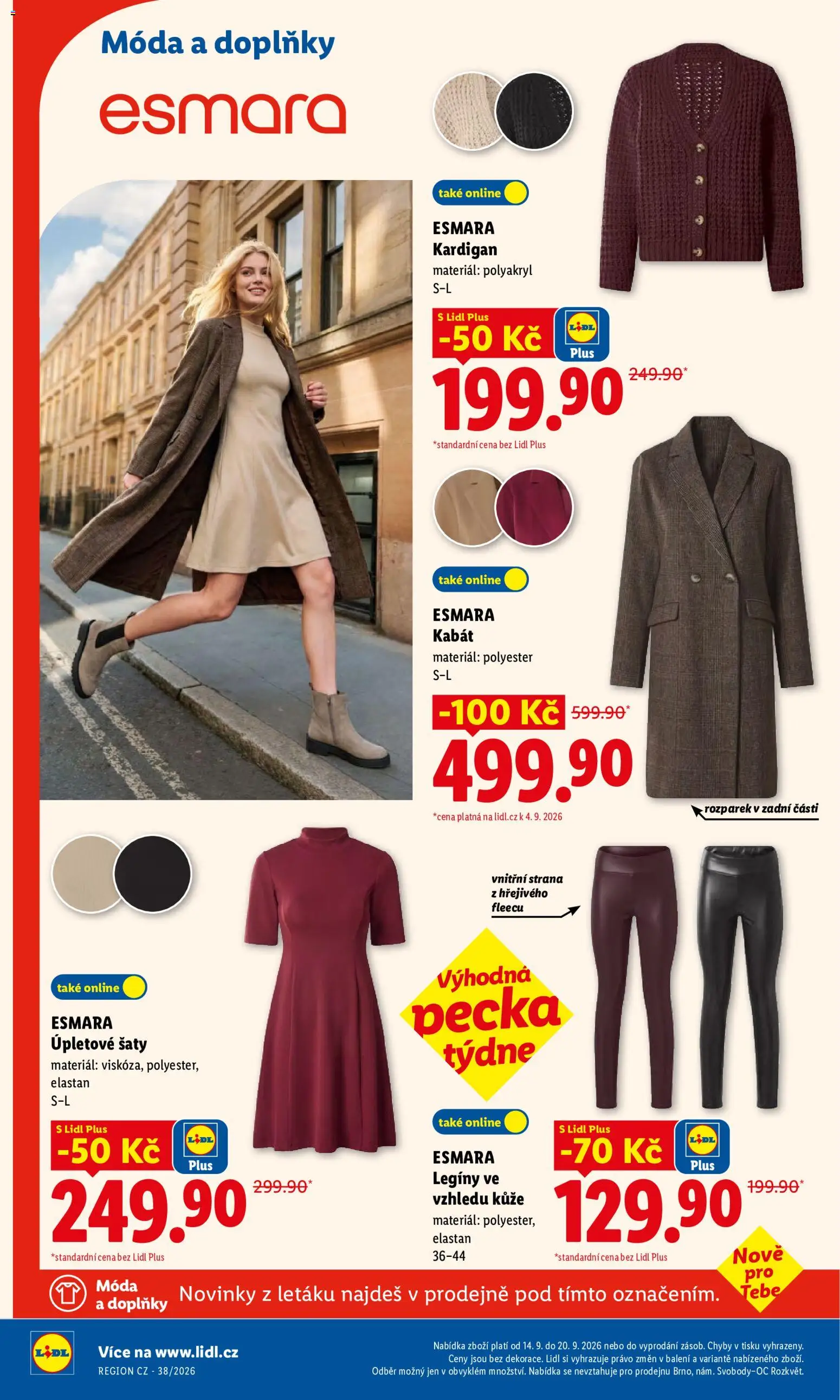 Lidl leták Leták in Česko