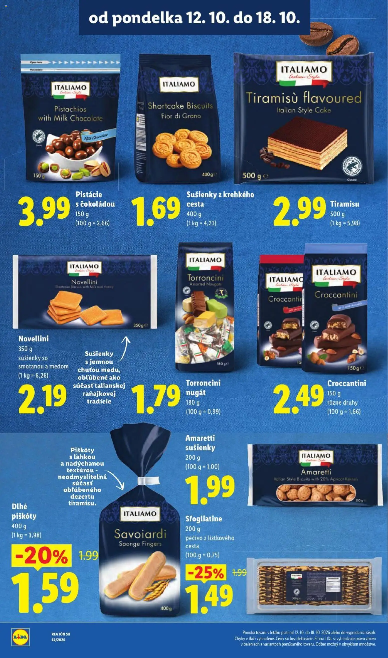 Lidl leták Leták in Slovensko
