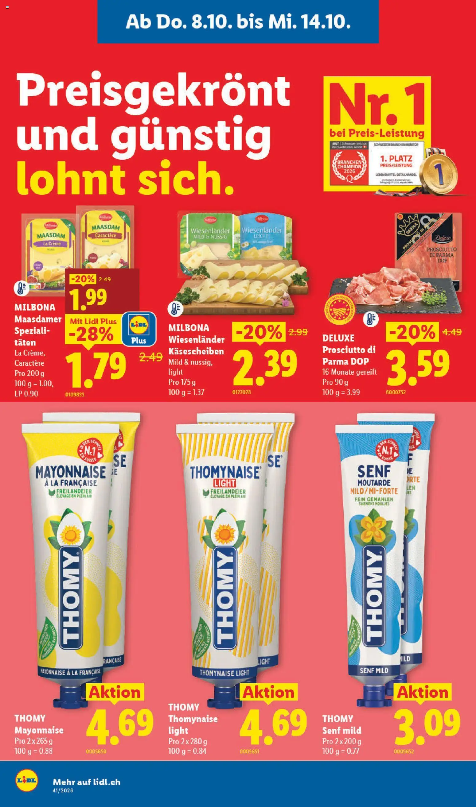 Lidl aktionen Prospekt in Schweiz