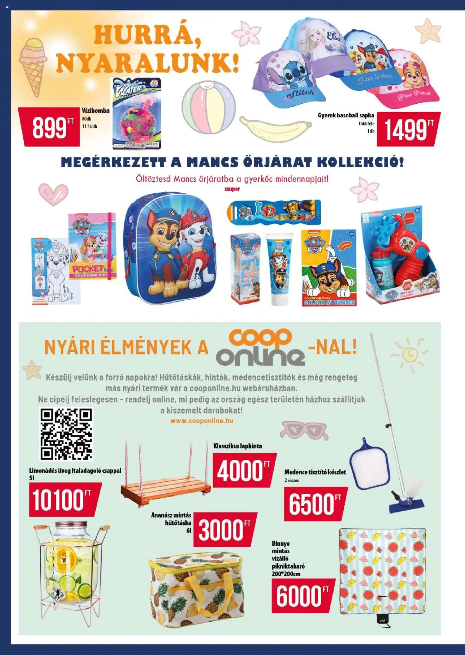 COOP Akciós Újság 2026.07.09.-tól/töl - fantasztikus ajánlatokat! 🛍️ | Magyarország