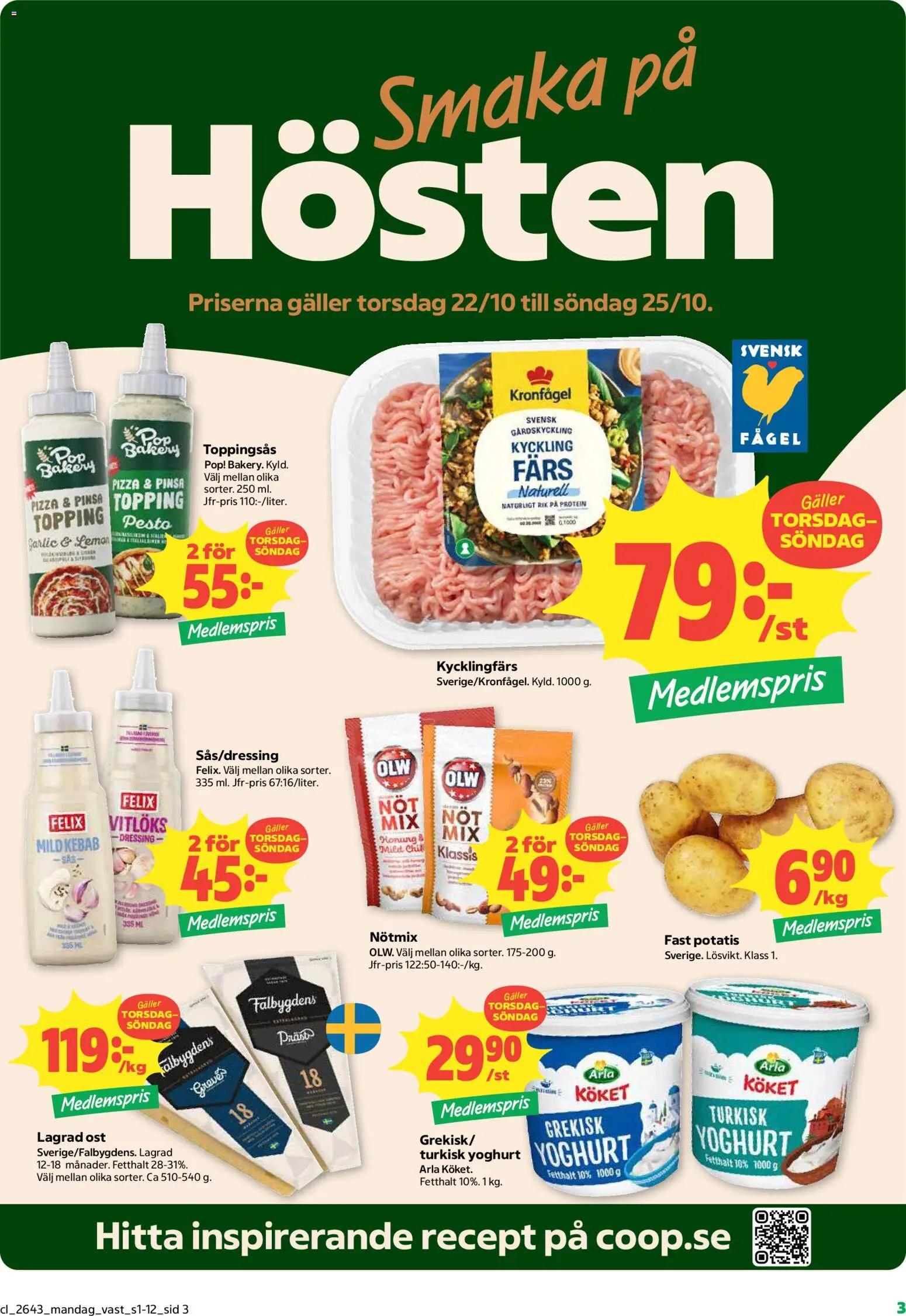 Coop erbjudanden Reklamblad in Sverige