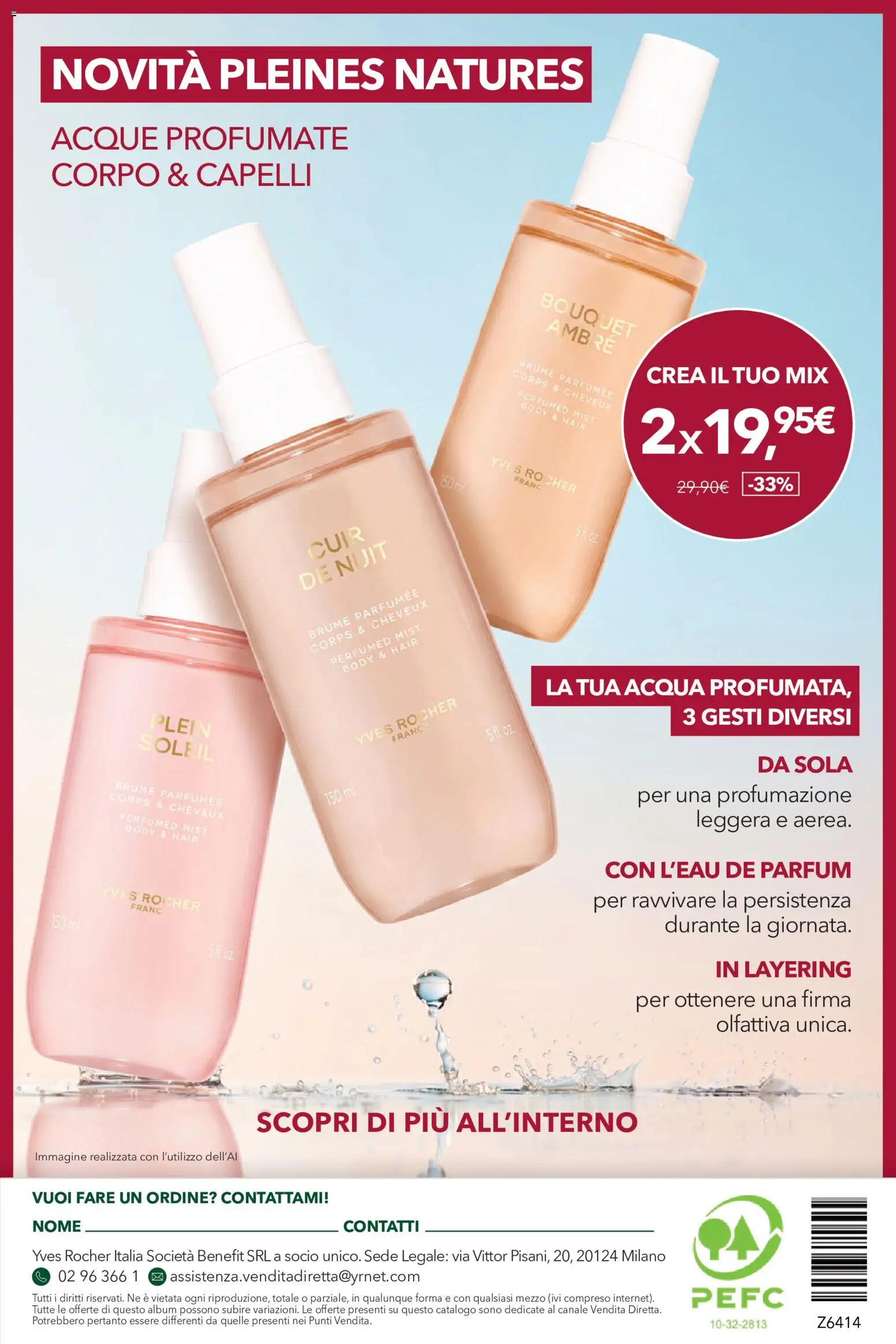 Yves Rocher catalogo 12 Volantino in Italy
