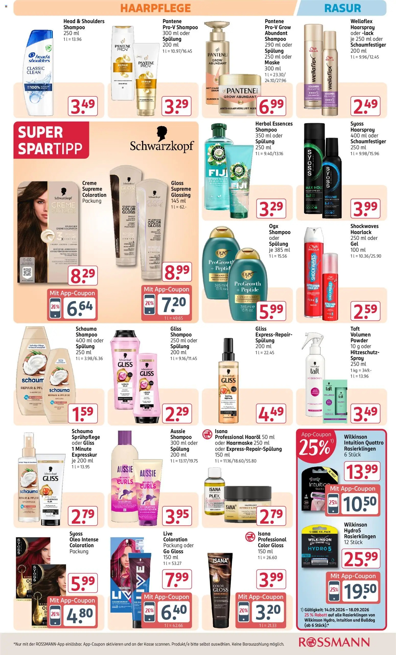 Rossmann Prospekt Prospekt in Deutschland