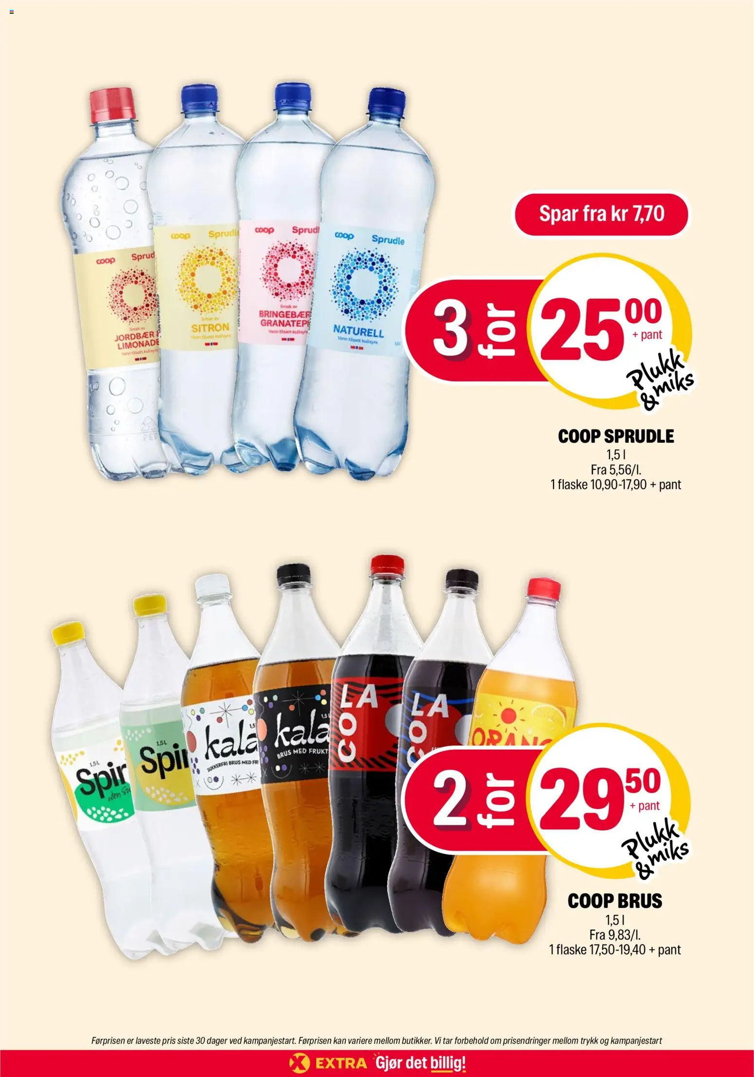 Coop Extra kundeavis Kundeavis in Norge