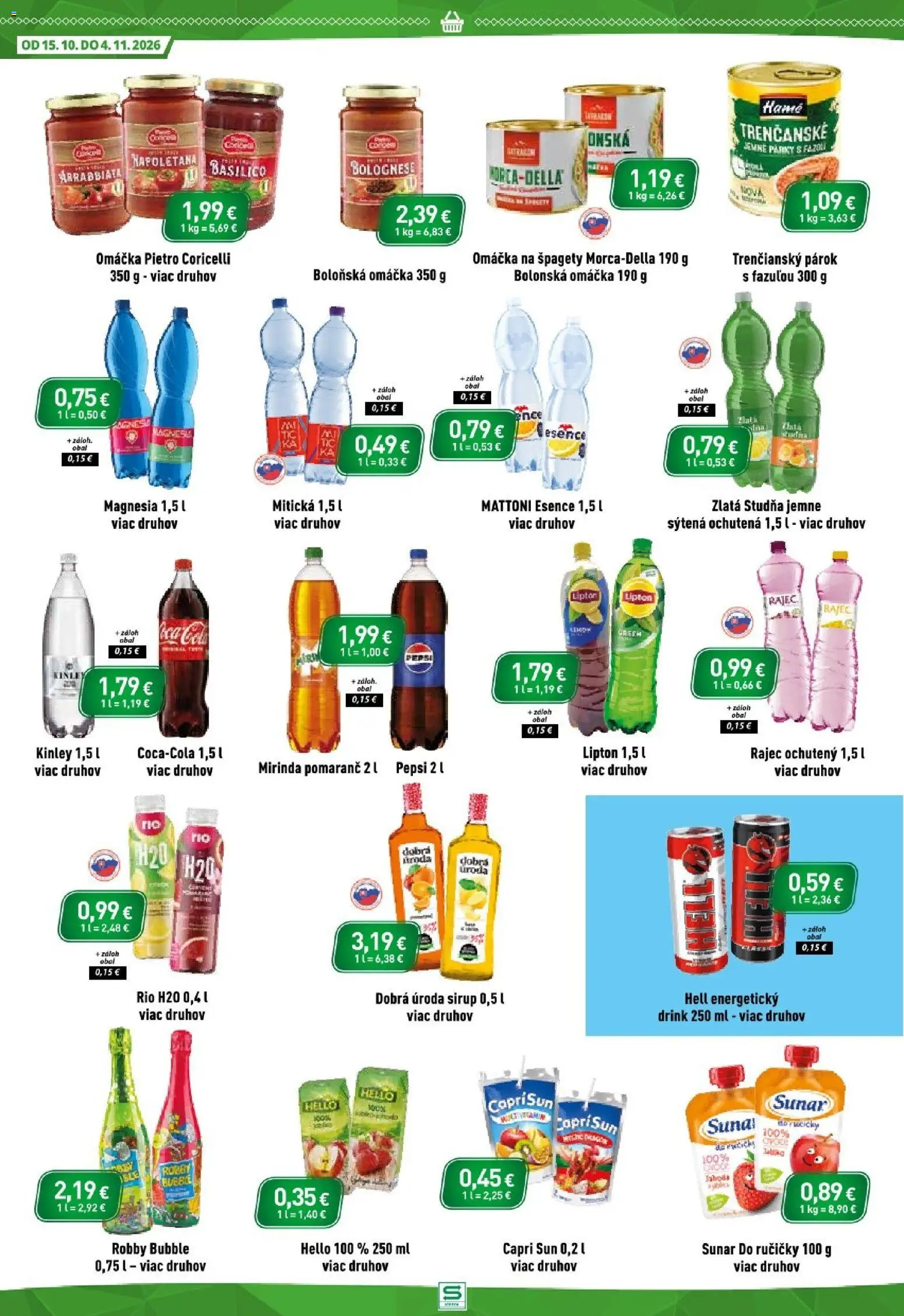 Sintra leták Leták in Slovensko