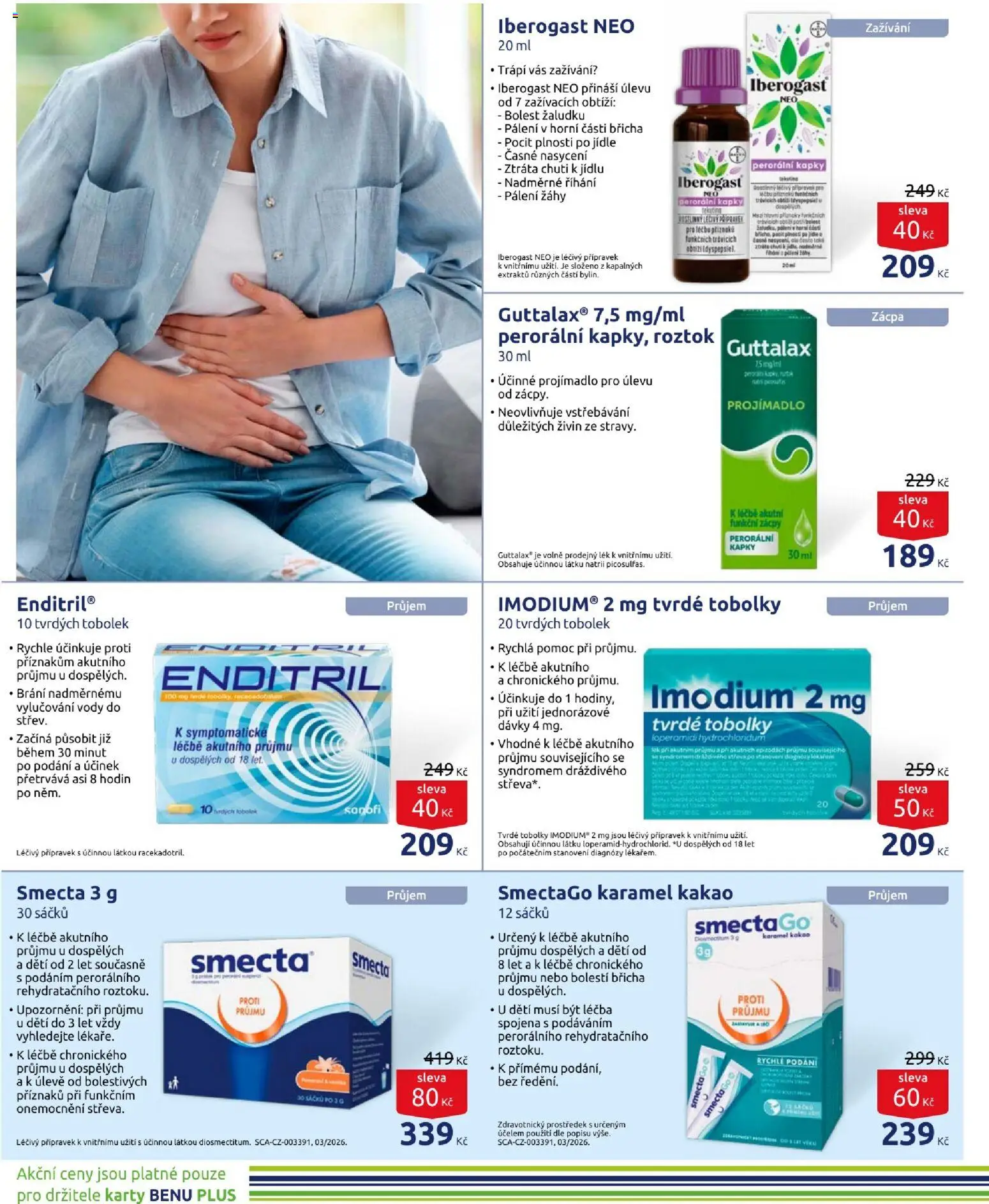 Benu leták od 01.07.2026 💥 Nenechte si ujít TOP nabídky! ⭐ | Česko