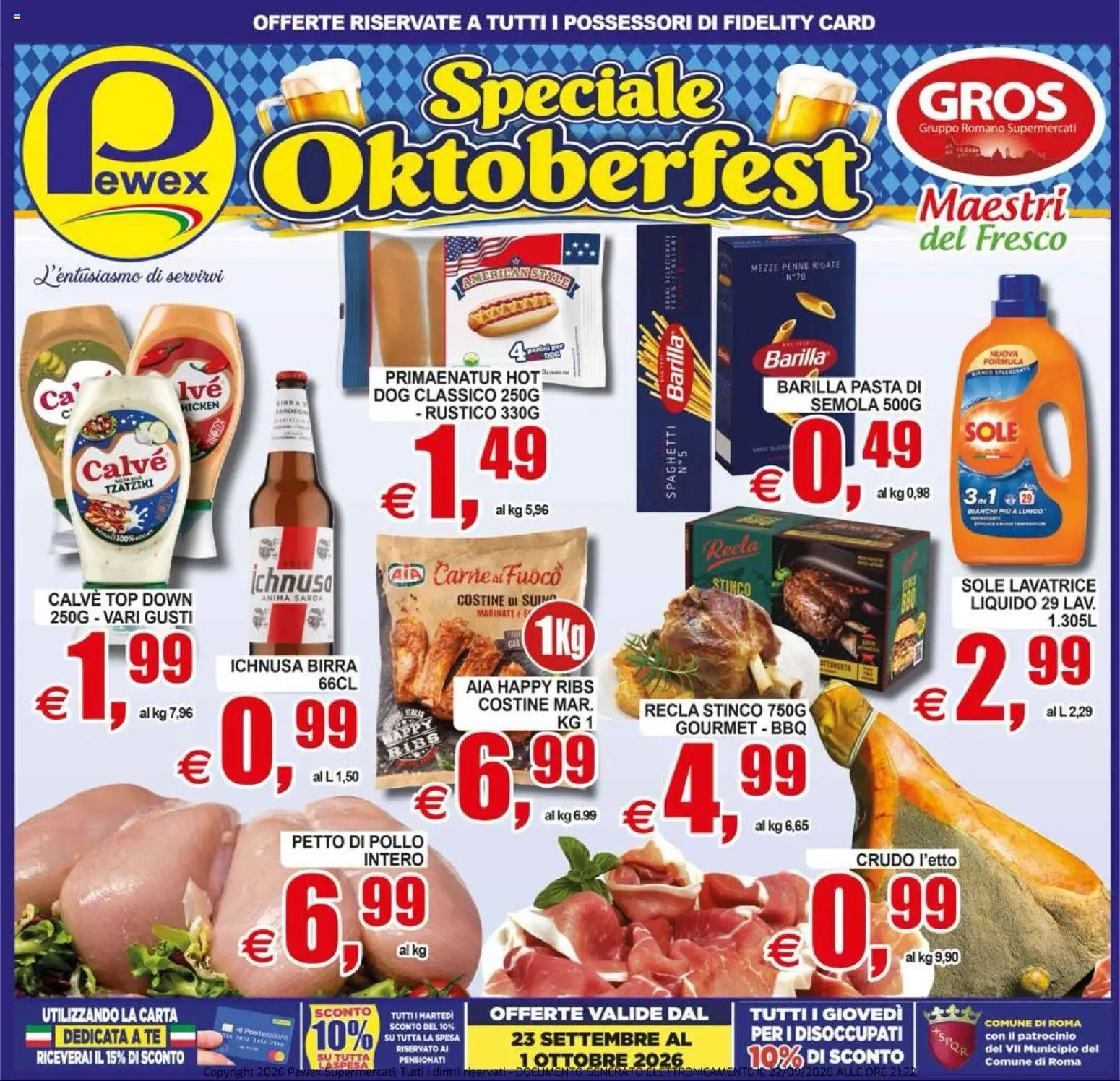 Pewex volantino Volantino in Italy
