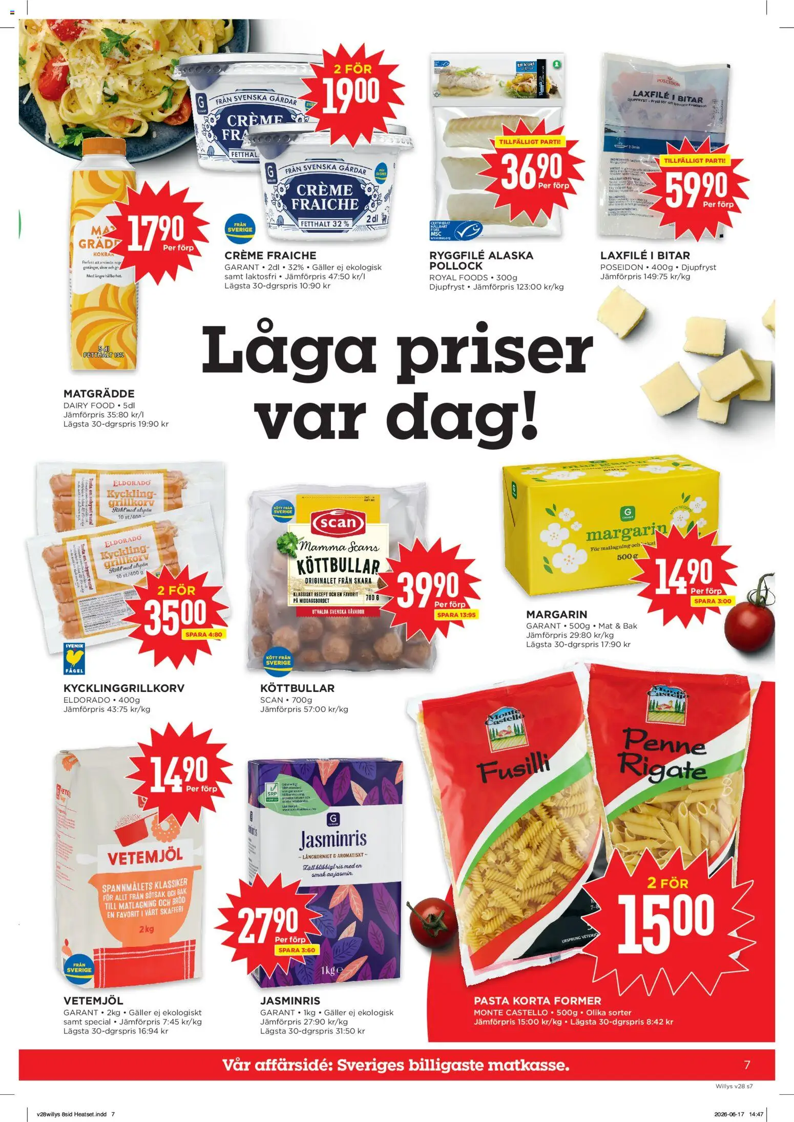 Nuvarande Willys erbjudanden från 📣 06/07/2026 - 12/07/2026 📣 | Sverige