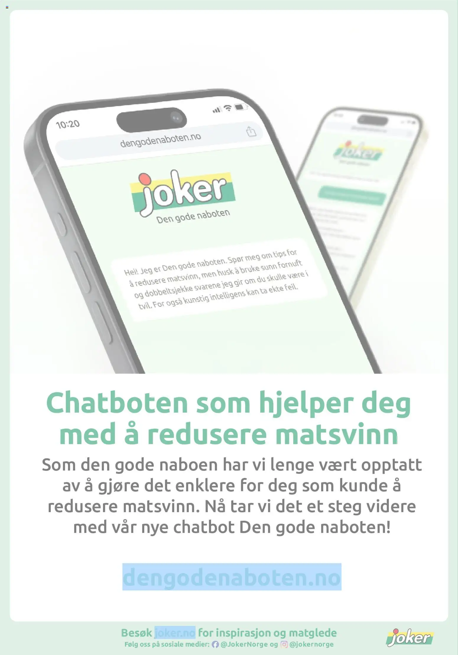 Joker kundeavis Kundeavis in Norge