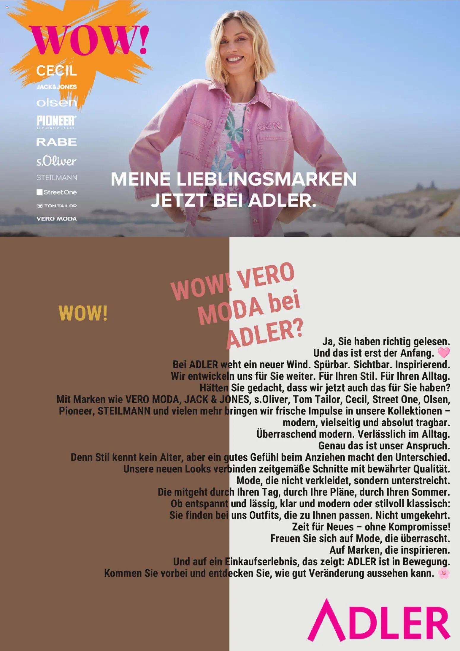 Adler Prospekt Prospekt in Deutschland
