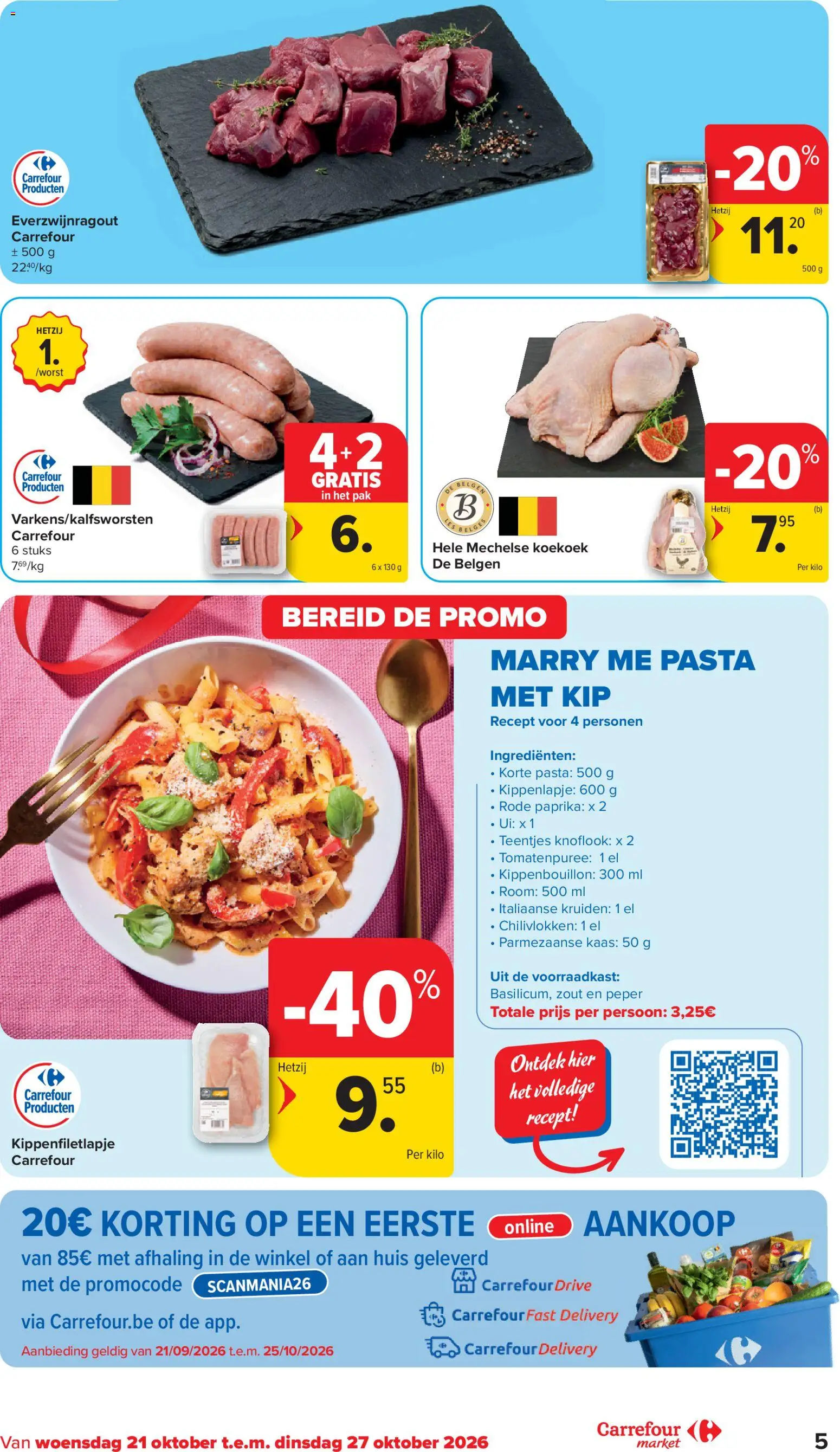 Carrefour market folder Folder in België