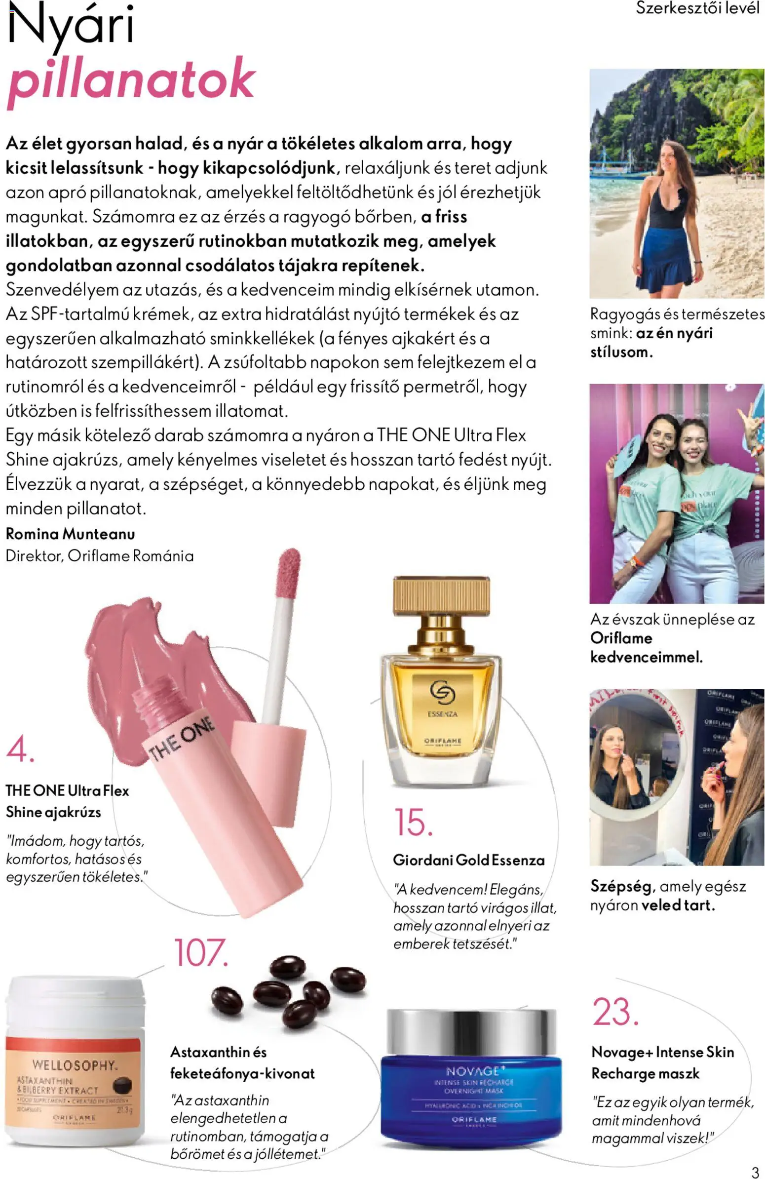 Oriflame Akciós Újság 2026.07.08.-tól/töl - fantasztikus ajánlatokat! 🛍️ | Magyarország
