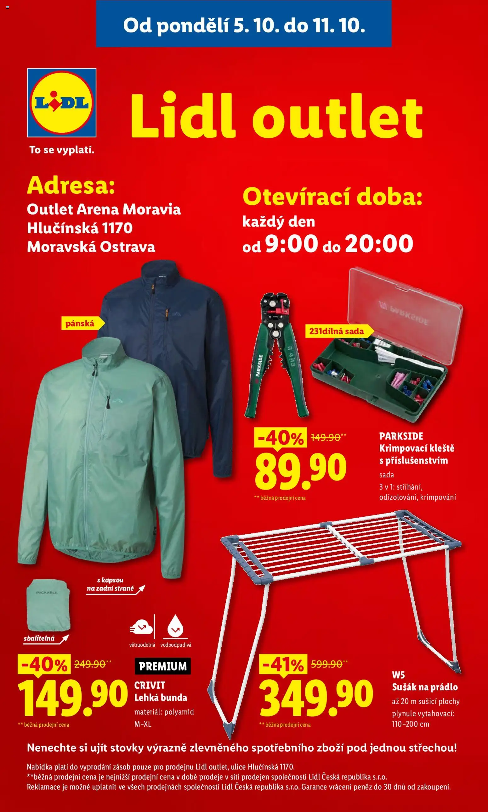 Lidl leták Leták in Česko