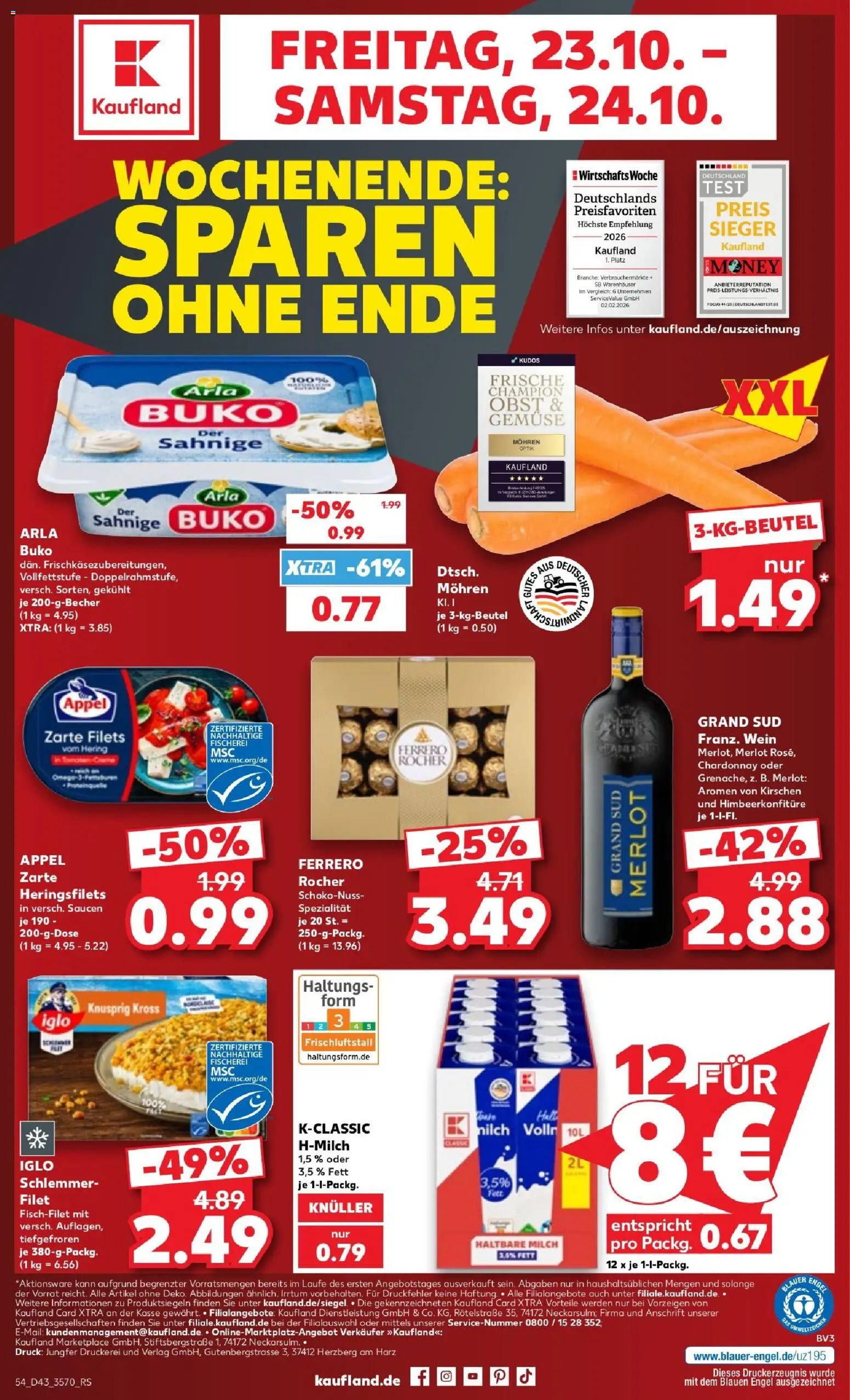 Kaufland Prospekt Prospekt in Deutschland